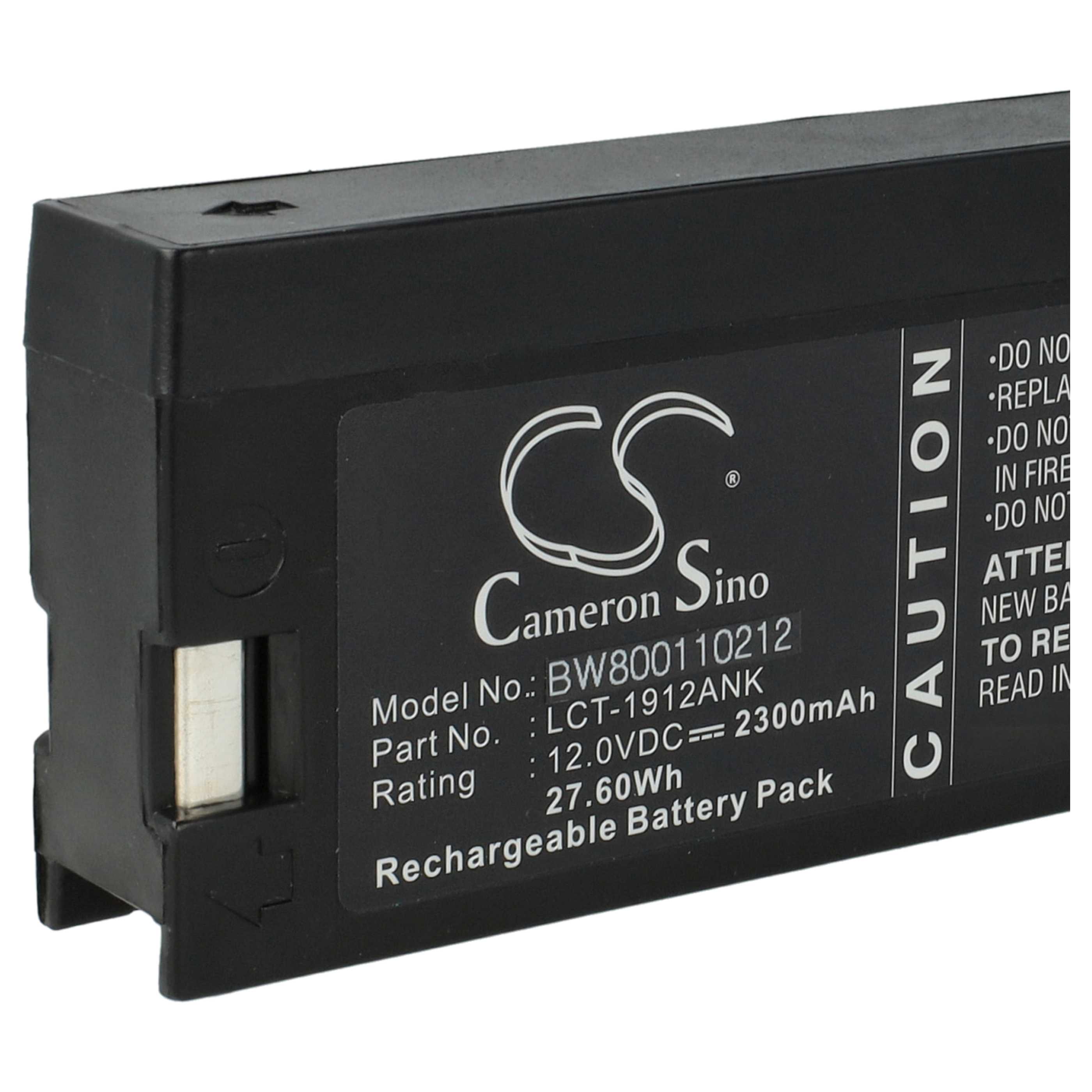 Akku als Ersatz für BLAUPUNKT CR-2000S für Philips - 2300mAh 12V AGM