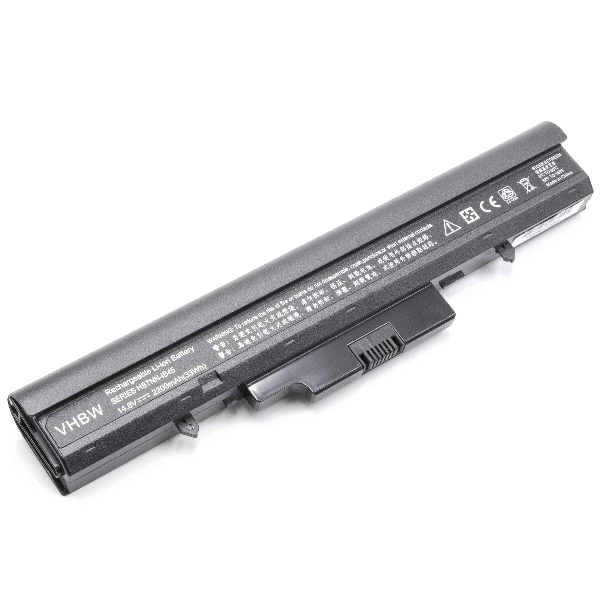 Notebook Battery Replacement for HP 440264-ABC, 440265-ABC, 440266-ABC - 2200mAh 14.8V Li-Ion, black