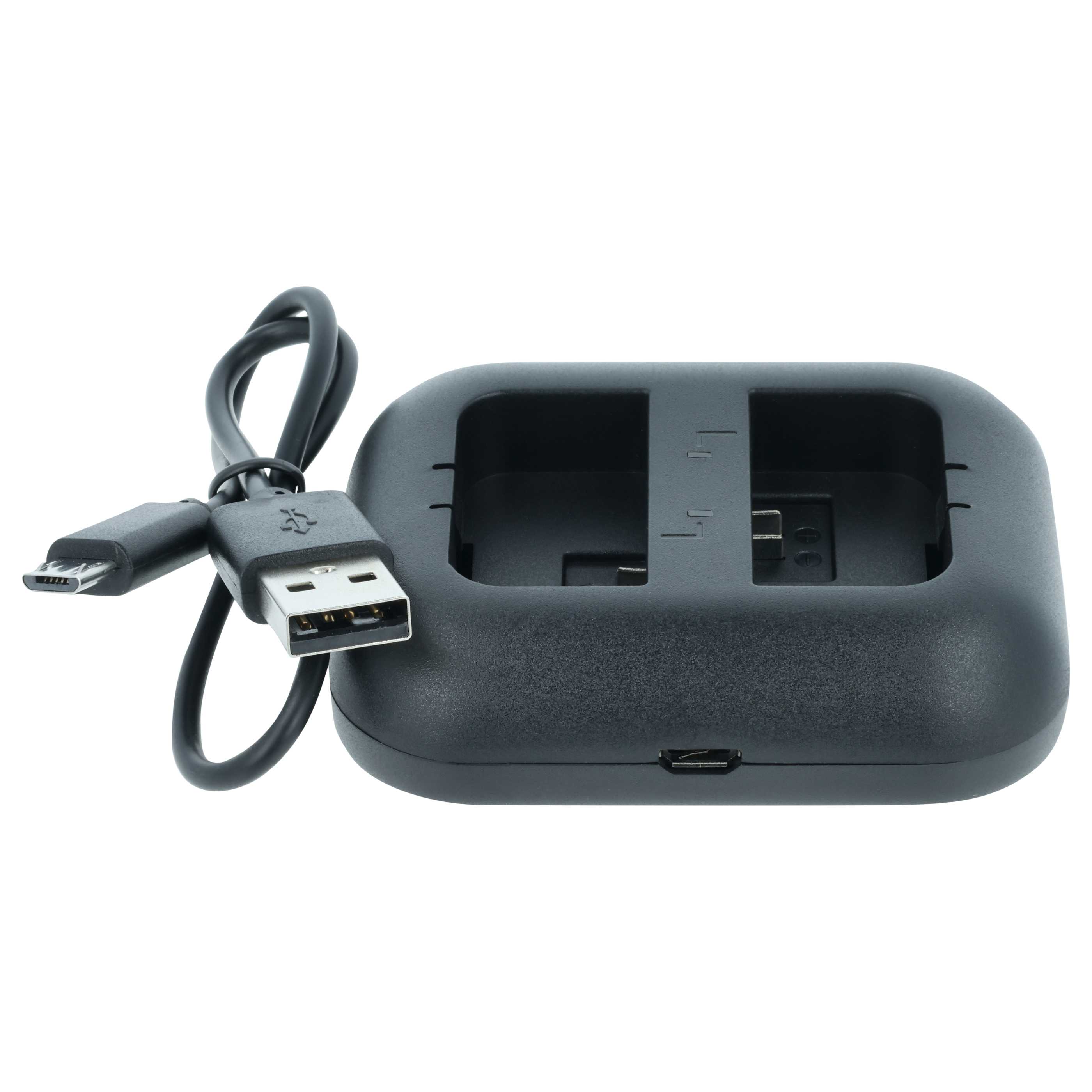 Battery Charger Micro-USB + Cable Micro-USB suitable for Sony DSC-RX10 III Digital Camera - 0.6 A