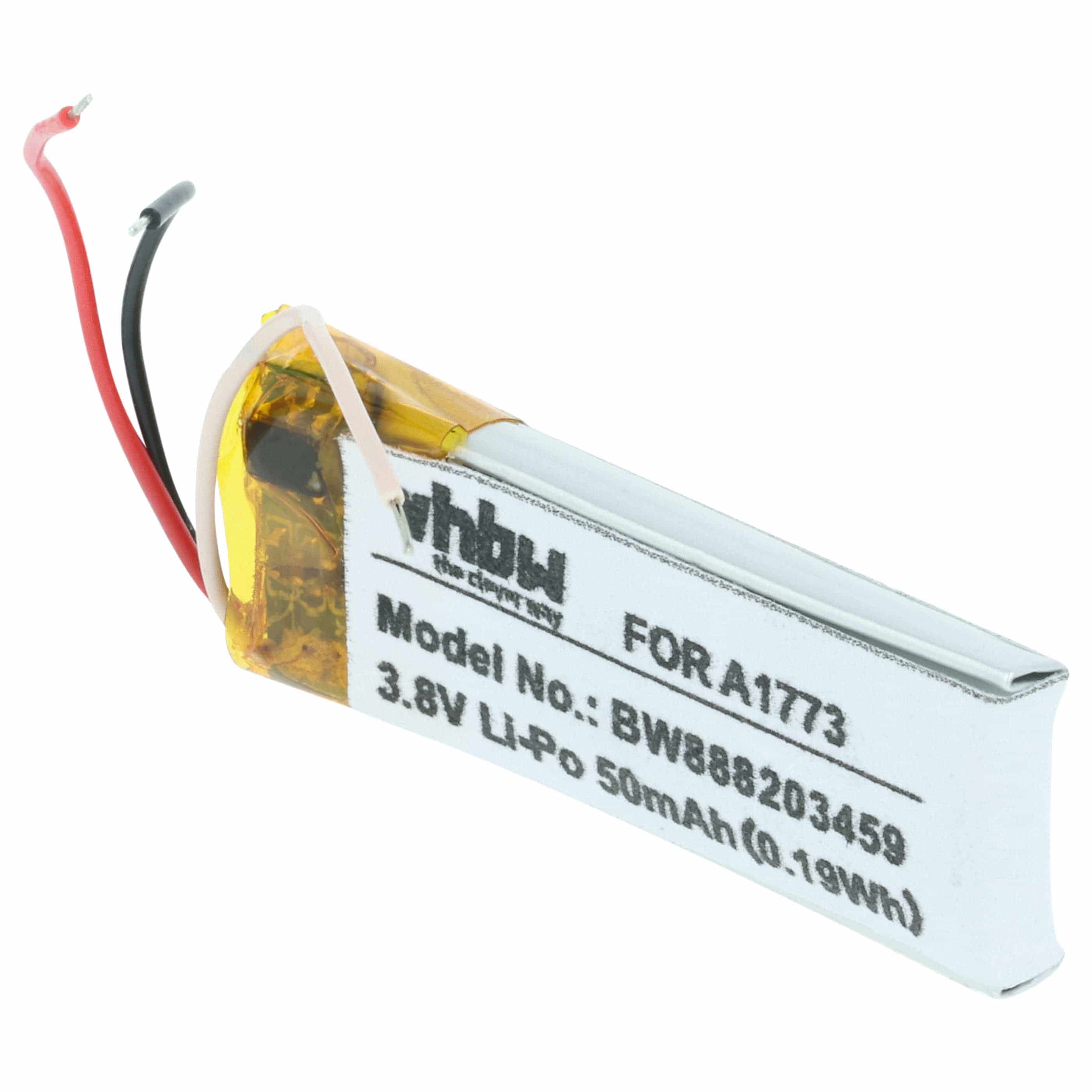 Akumulator do słuchawek bezprzewodowych zamiennik Beats by Dr. Dre A1773, YU10448-16022 - 50 mAh 3,8 V LiPo