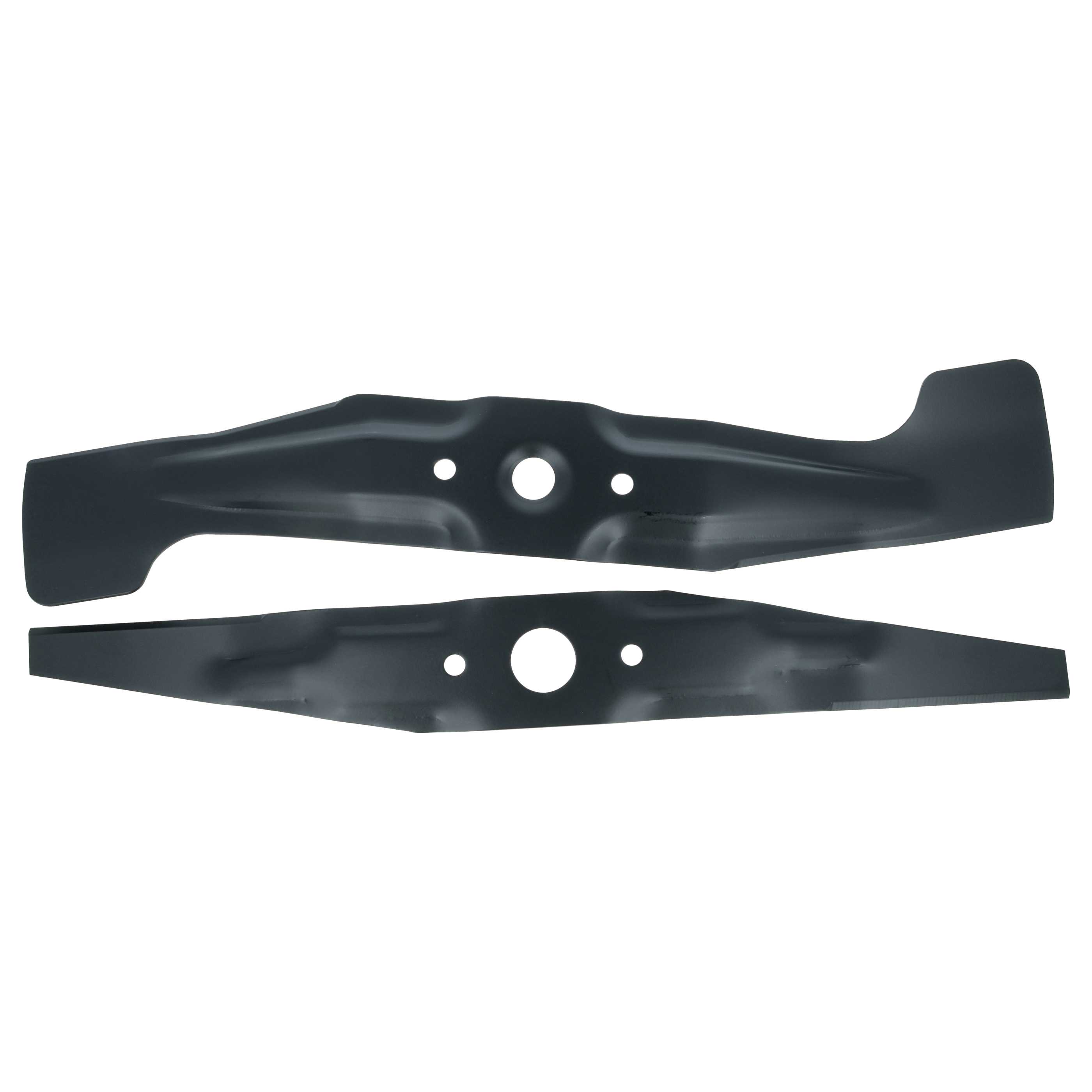 2x Lama sostituisce Honda 72531-VH7-000, 72511-VH7-000 per tagliaerba - nero, acciaio