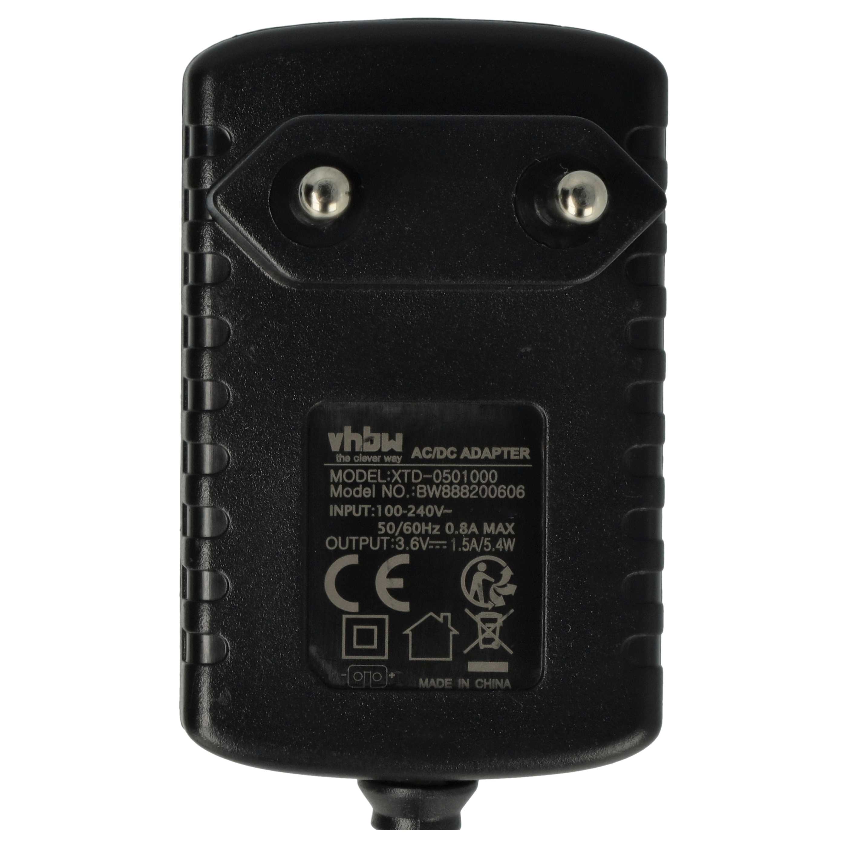 Mains Power Adapter suitable for Panasonic ER-1611 Electric Hair Trimmer - 7.6 cm