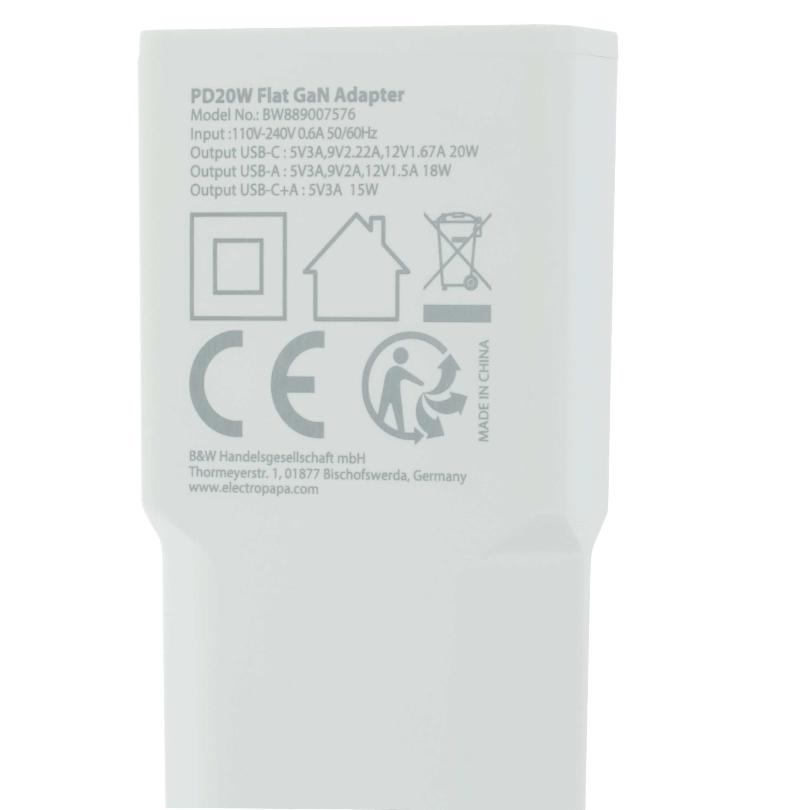 Mains Power Adapter various Electric Devices - 5 / 9 / 12 V