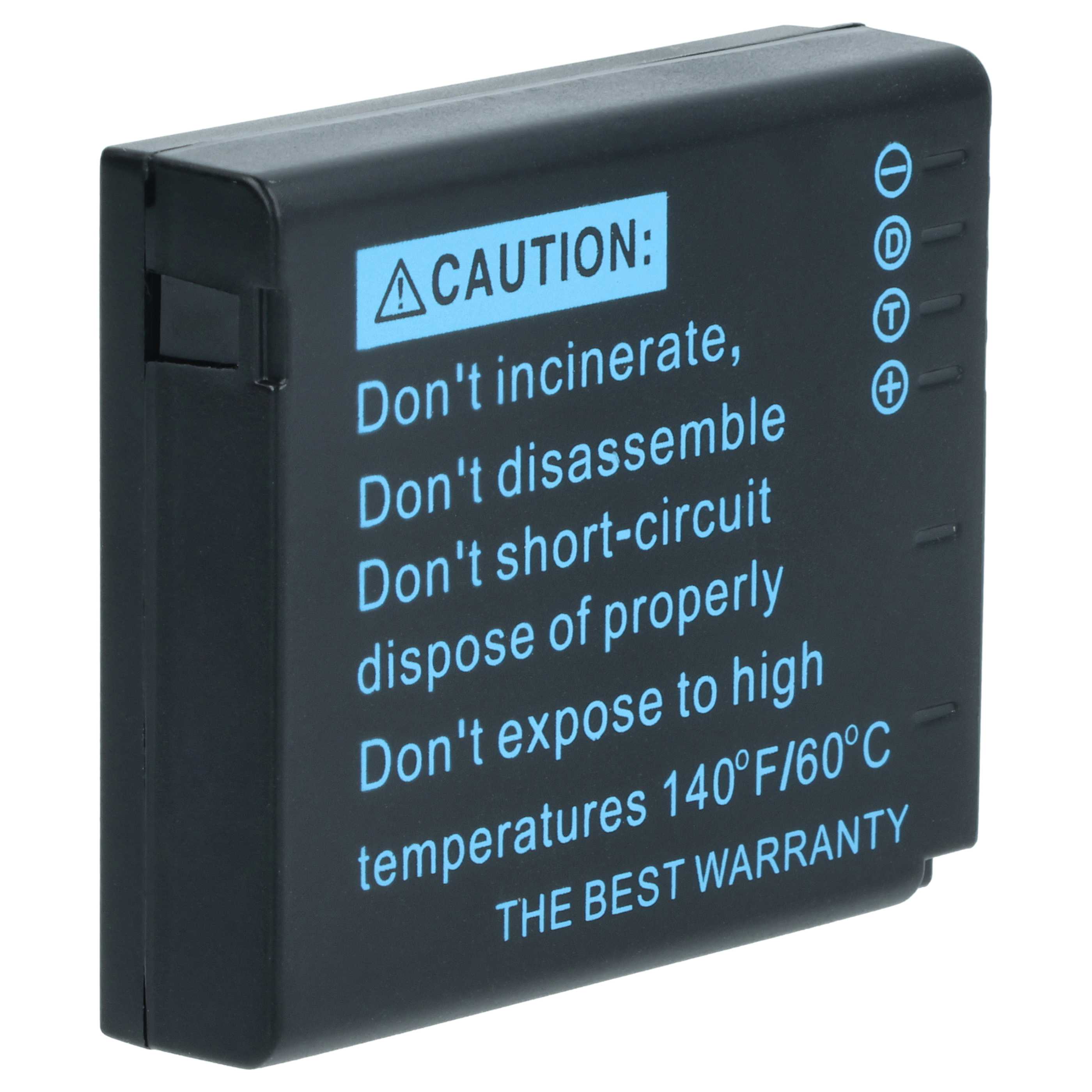 2x Battery replaces Leica BP-DC10E, BP-DC10 - 1000mAh, 3.6V, Li-Ion with Info Chip