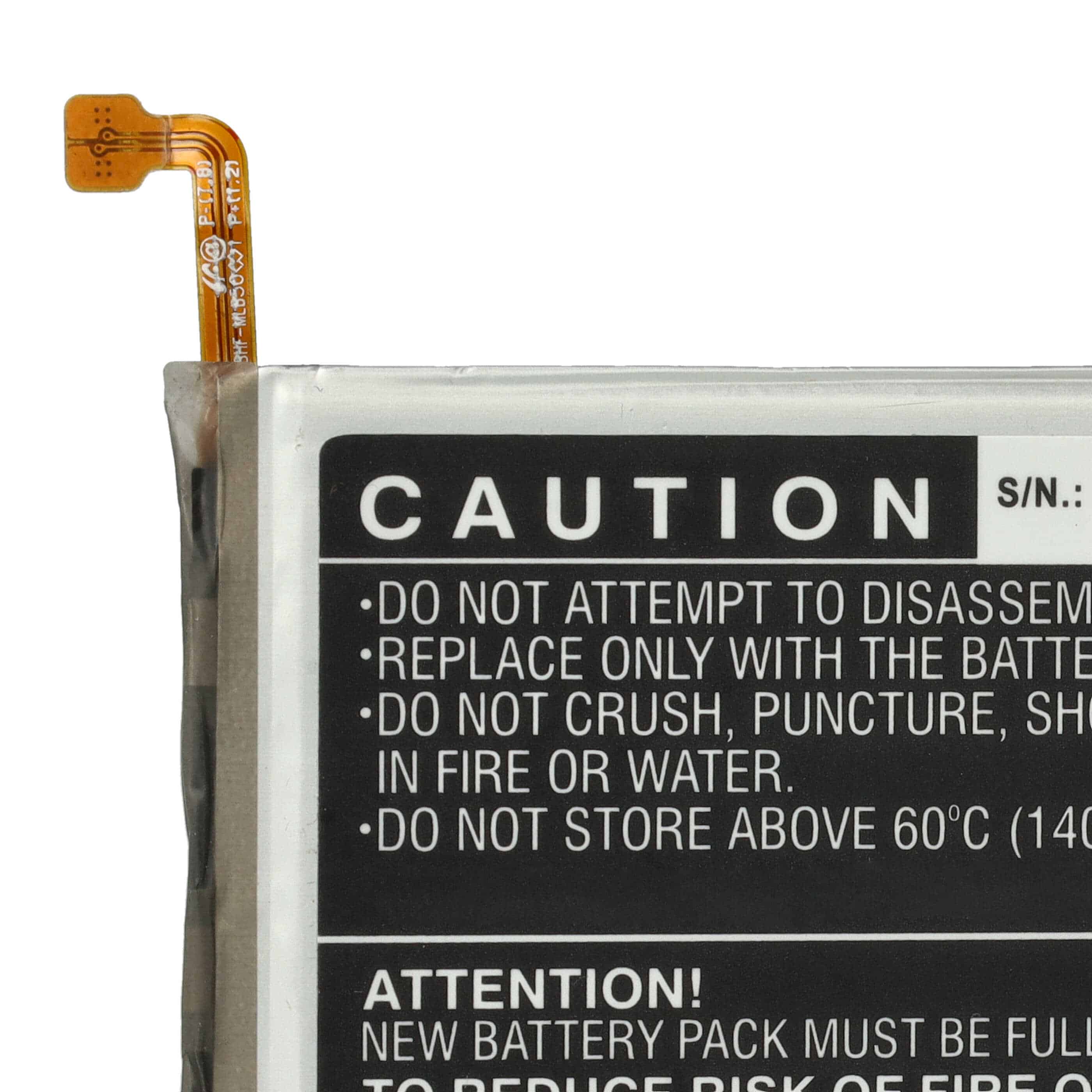 Batterie remplace Samsung EB-BF926ABY, EB-BF927ABY pour téléphone portable - 2200mAh, 3,88V, Li-polymère