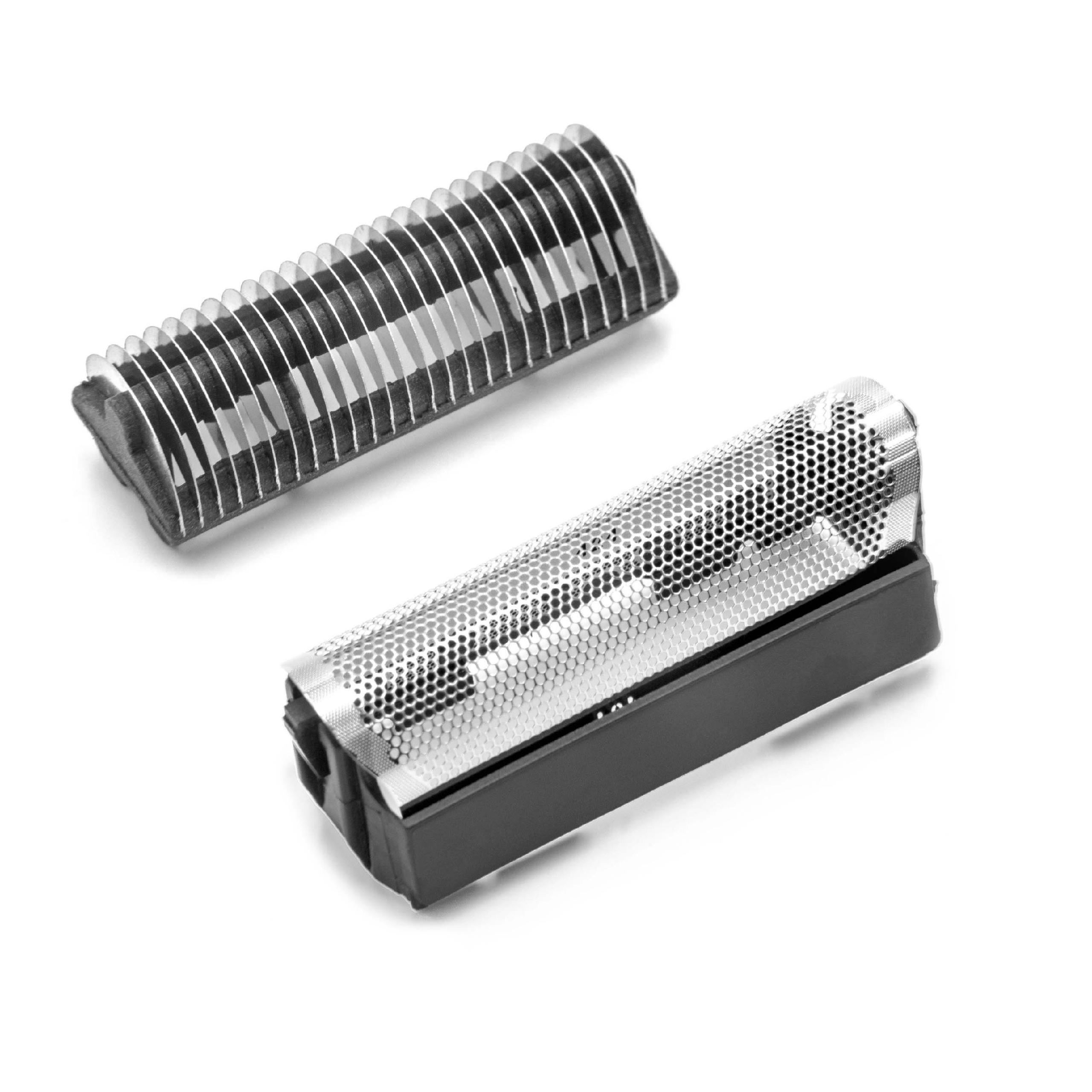 Combi Pack Shaver Part suitable for 3550 Razor - Foil + Blades, Black/Silver