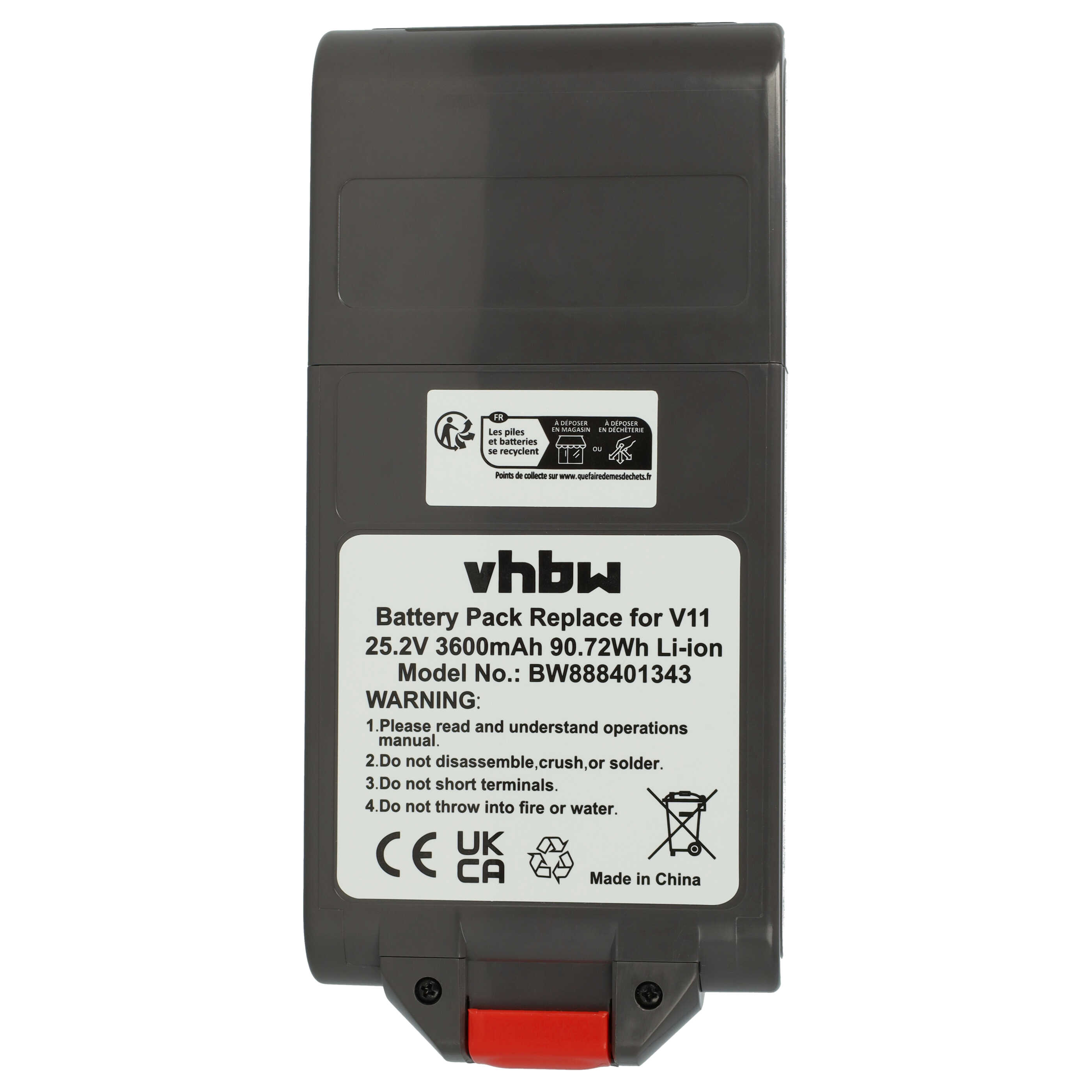 Batteria per aspirapolvere Dyson SV15, SV17, SV18 - 3600mAh 25,2V Li-Ion