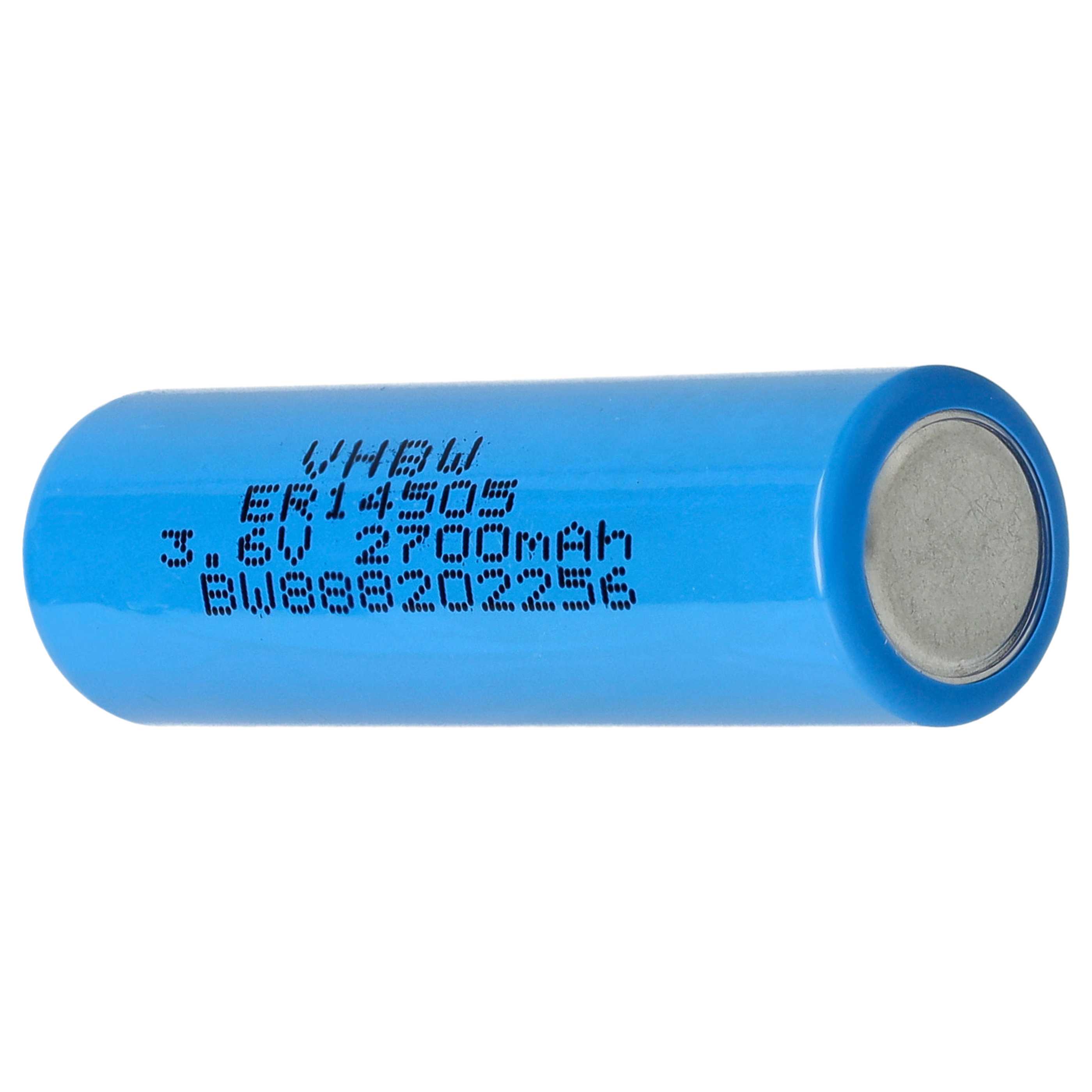 Batería para ER14250 especial Viessmann Trimatik, Trimatik 2 - 2700 mAh 3,6 V Li-SOCl2