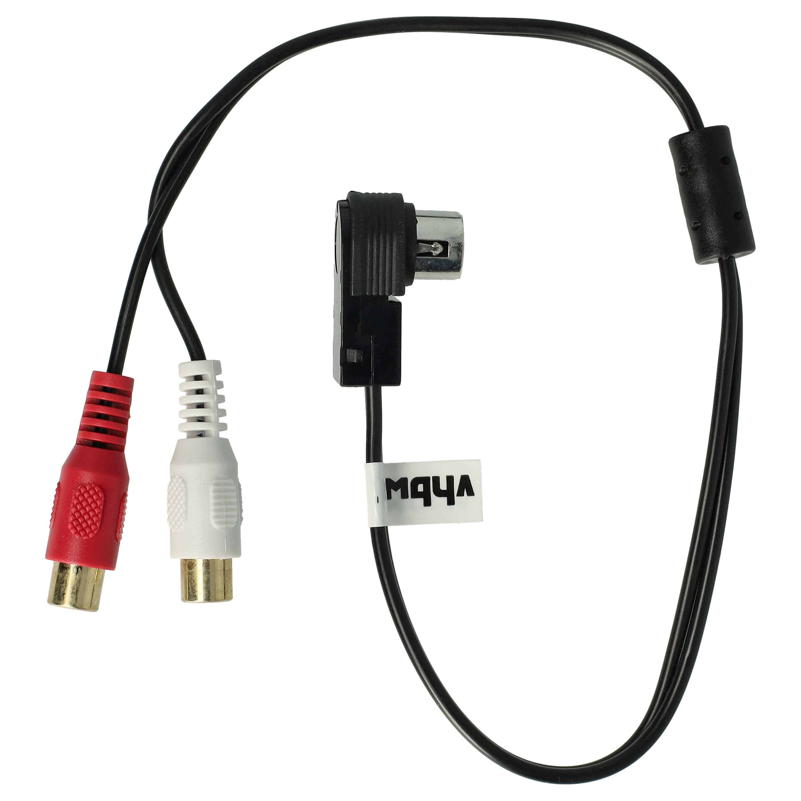 Audio Kabel als Ersatz für JVC / Alpine KCA-121B für Autoradio - 60 cm lang