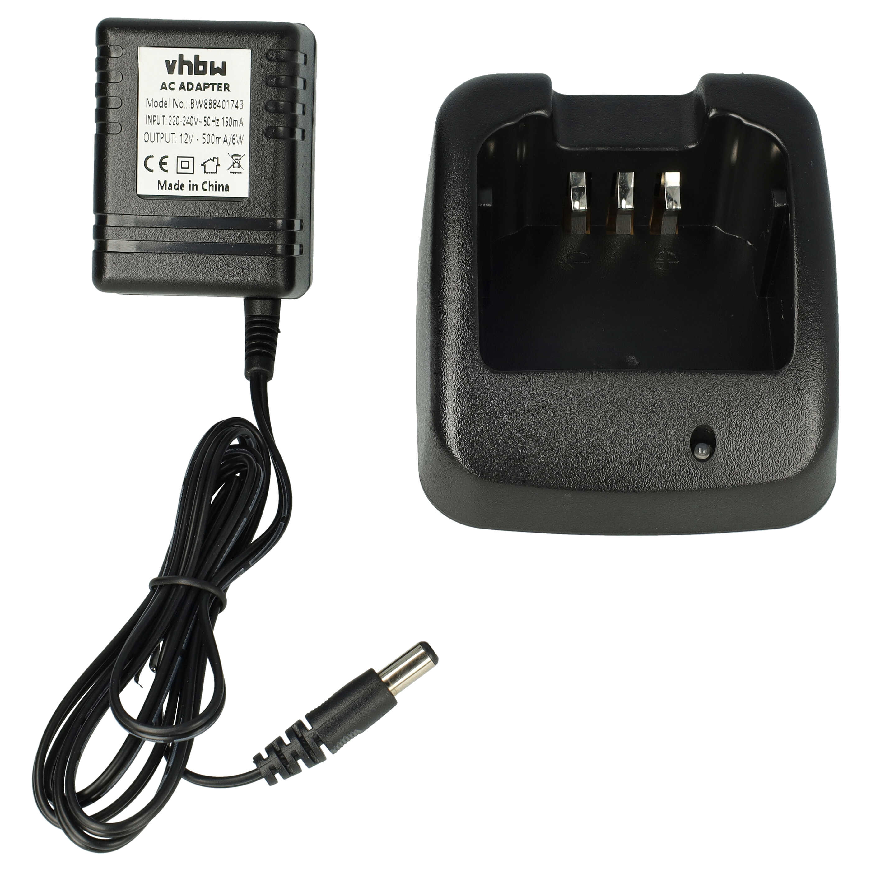 Chargeur pour batterie de radio Icom IC-F3031S - 12 V, 0,5 A