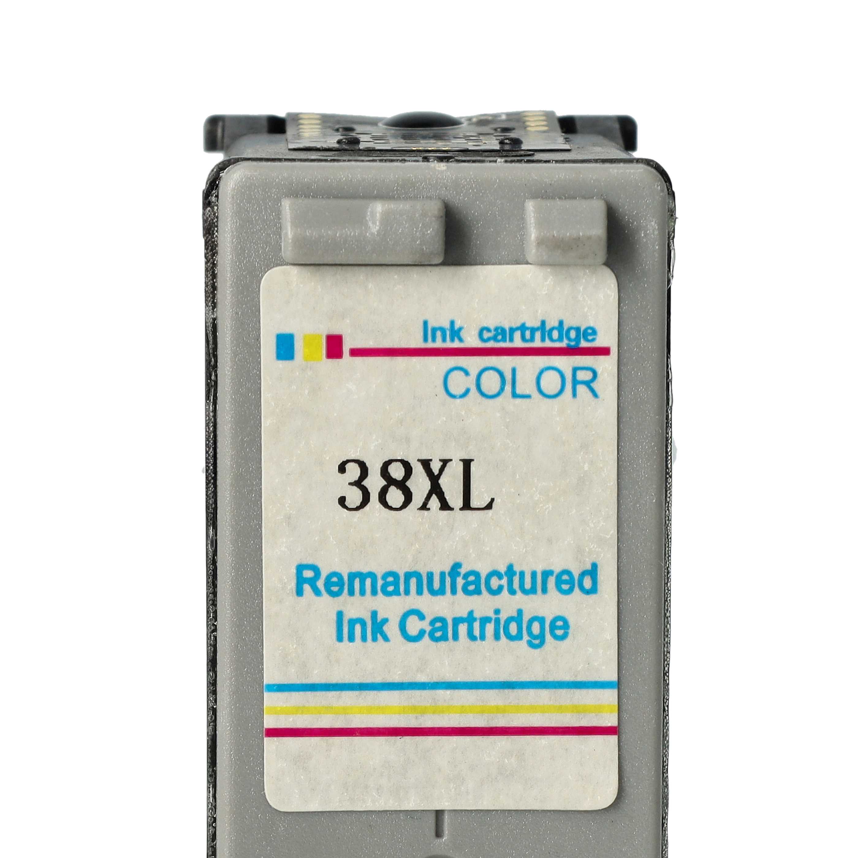 Tintenpatrone als Ersatz für Canon CL-38 für Canon Drucker - C/M/Y Wiederaufgefüllt 10ml