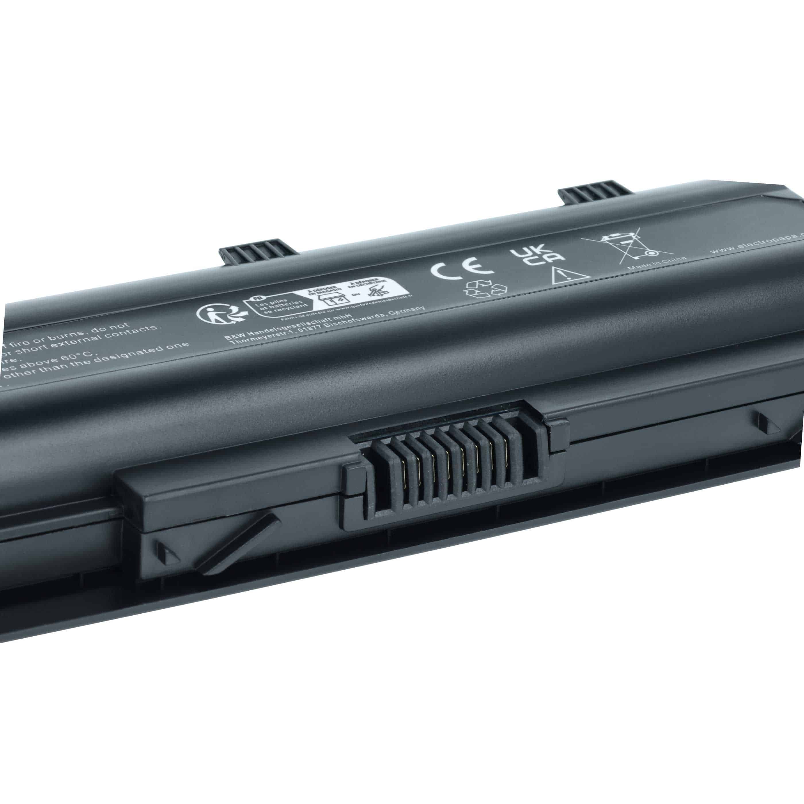 Notebook-Akku passend für HP Pavilion dv7-xxxx - 5200mAh 10,8V Li-Ion, schwarz
