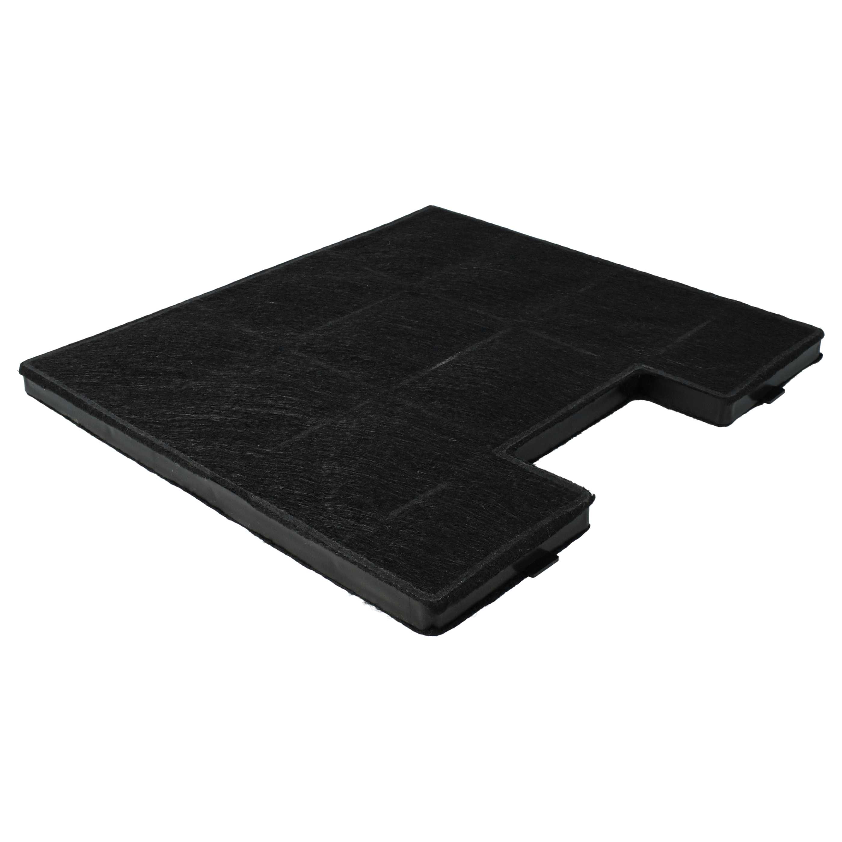 4x Filtres à charbon actif remplace Amica FW-K250, 1060042, 5906006600426, KF 17142 pour hotte Zelmer