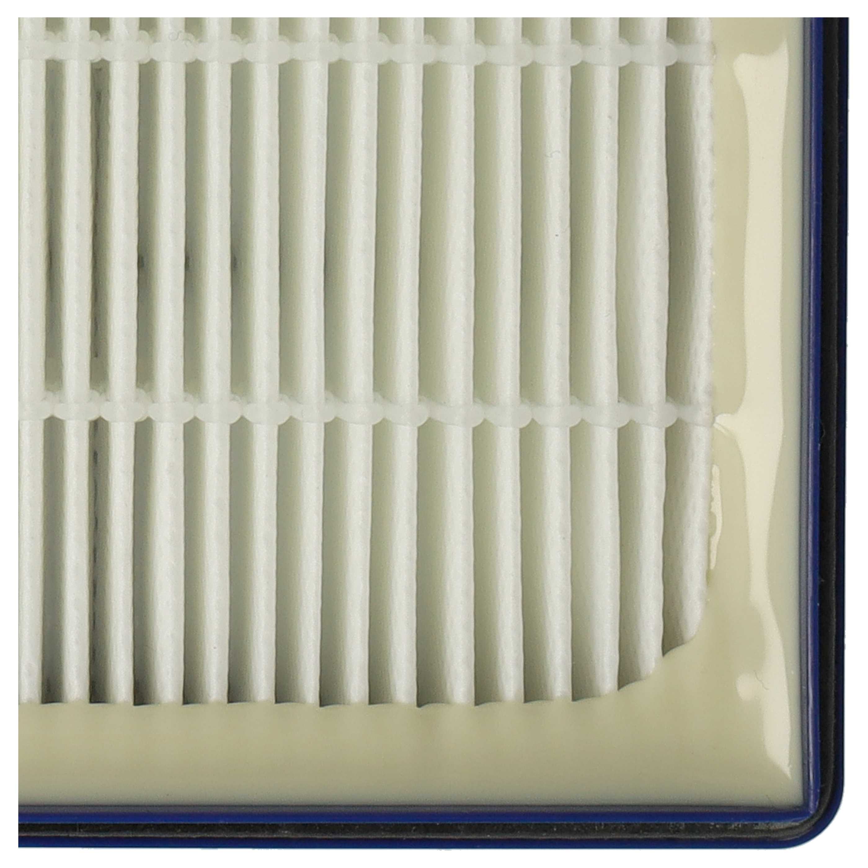 10x filtro reemplaza Nilfisk 147 0432 500 para aspiradora - filtro Hepa H12 - blanco / azul