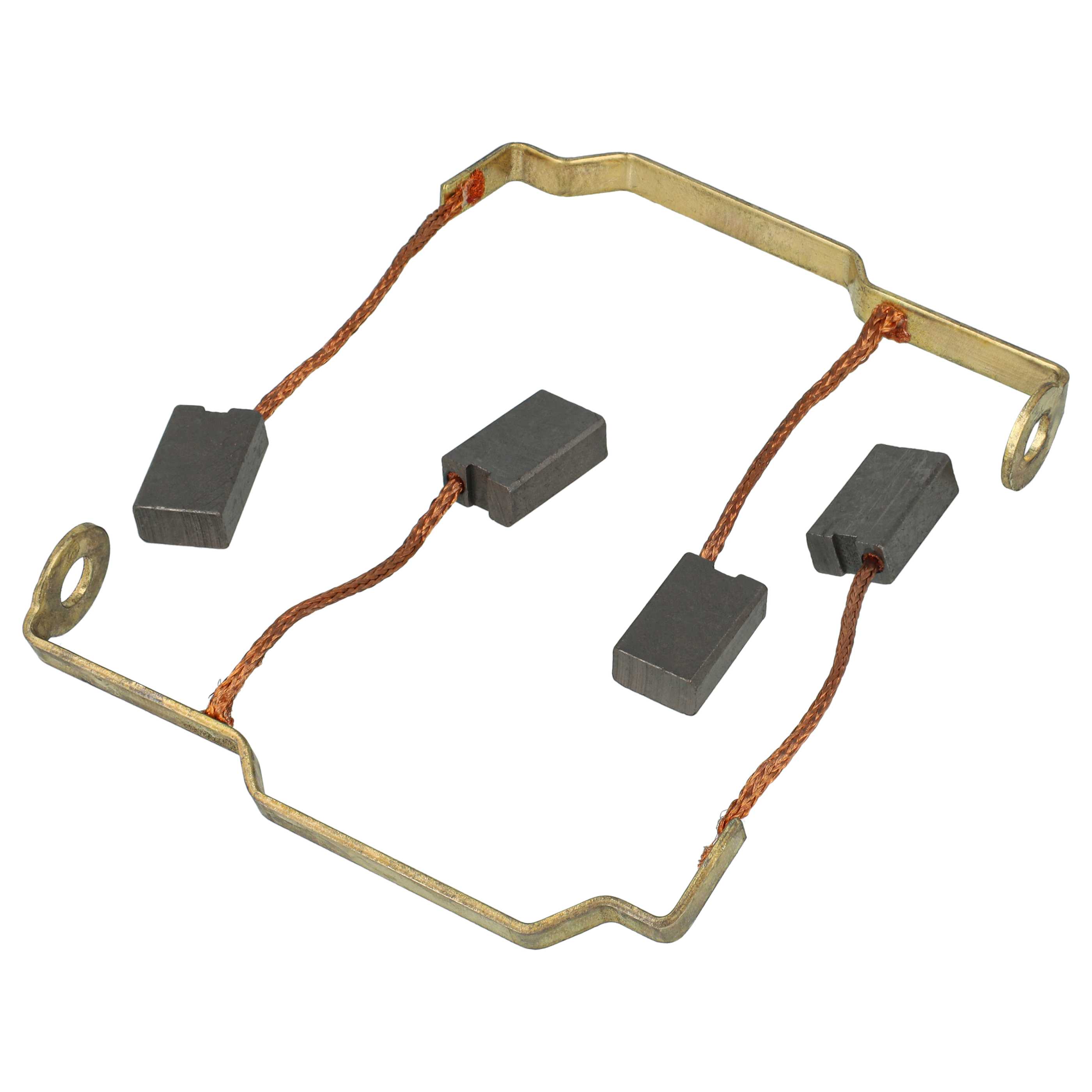 4x Kohlebürste als Ersatz für 28717440 für Elektrowerkzeug - 19,5 x 12,5 x 7mm
