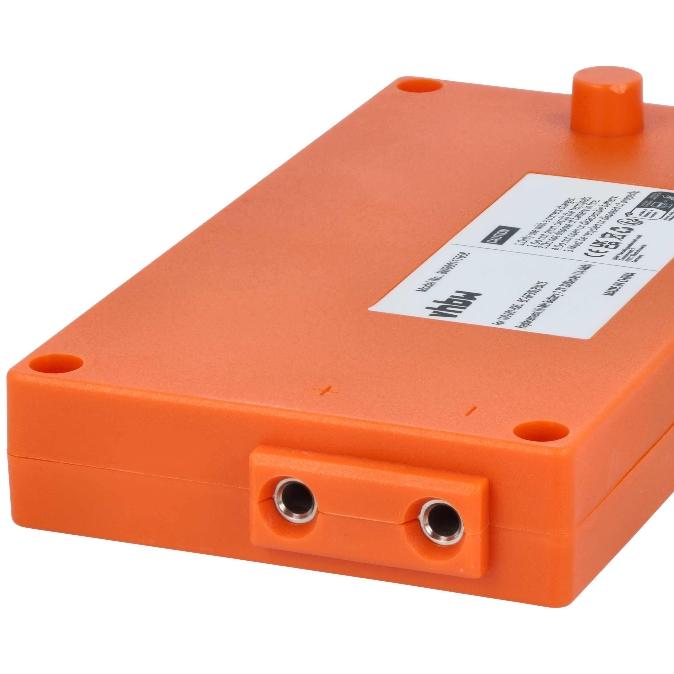 Akku (5 Stück) als Ersatz für Gross Funk FUA50, BC-GF500, 100-001-885, FUA15 Steuerung - 2000mAh 7,2V NiMH