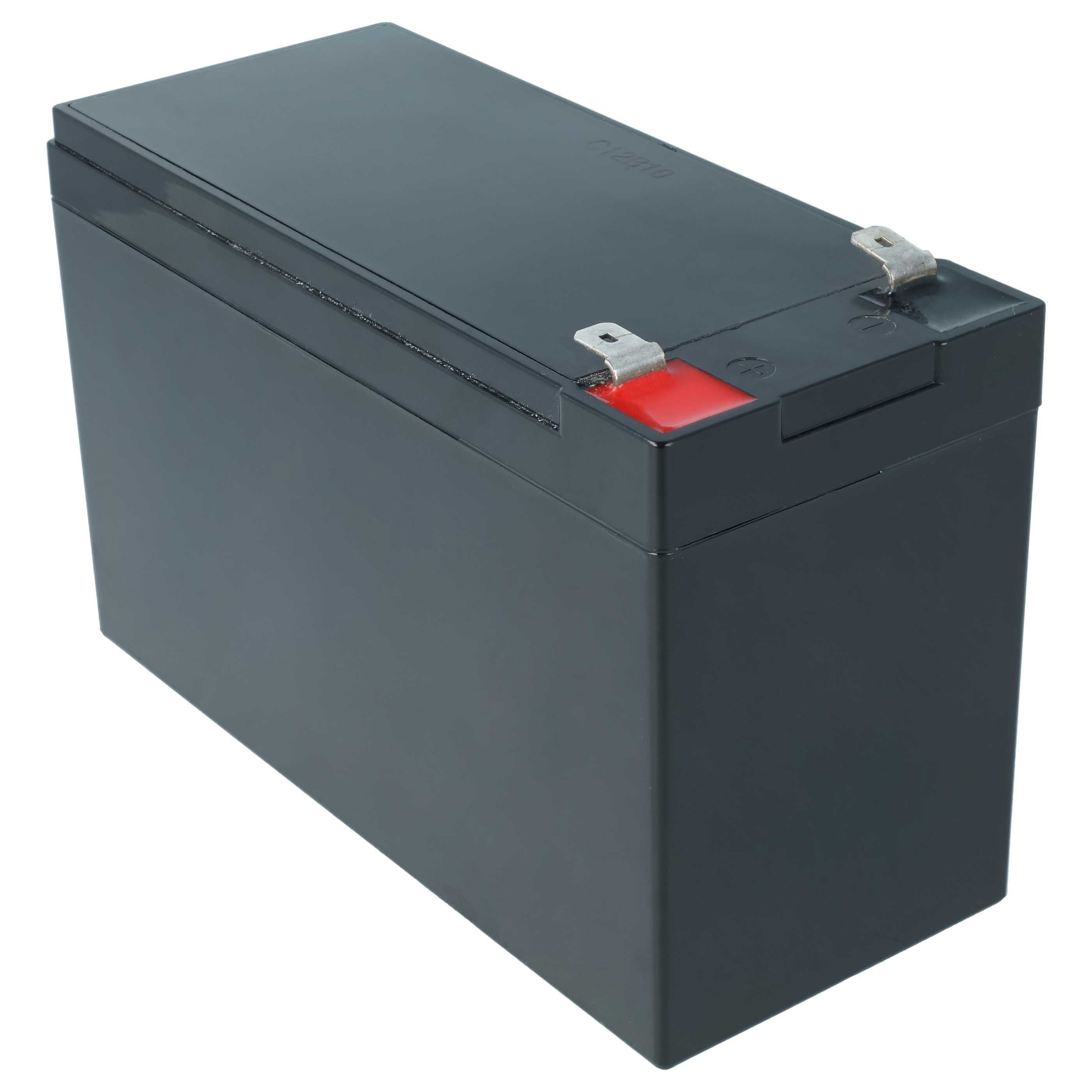 2x Batteria per camper, barca, camping, roulotte, impianto solare ABUS, sistemi di allarme, monopattino elettr