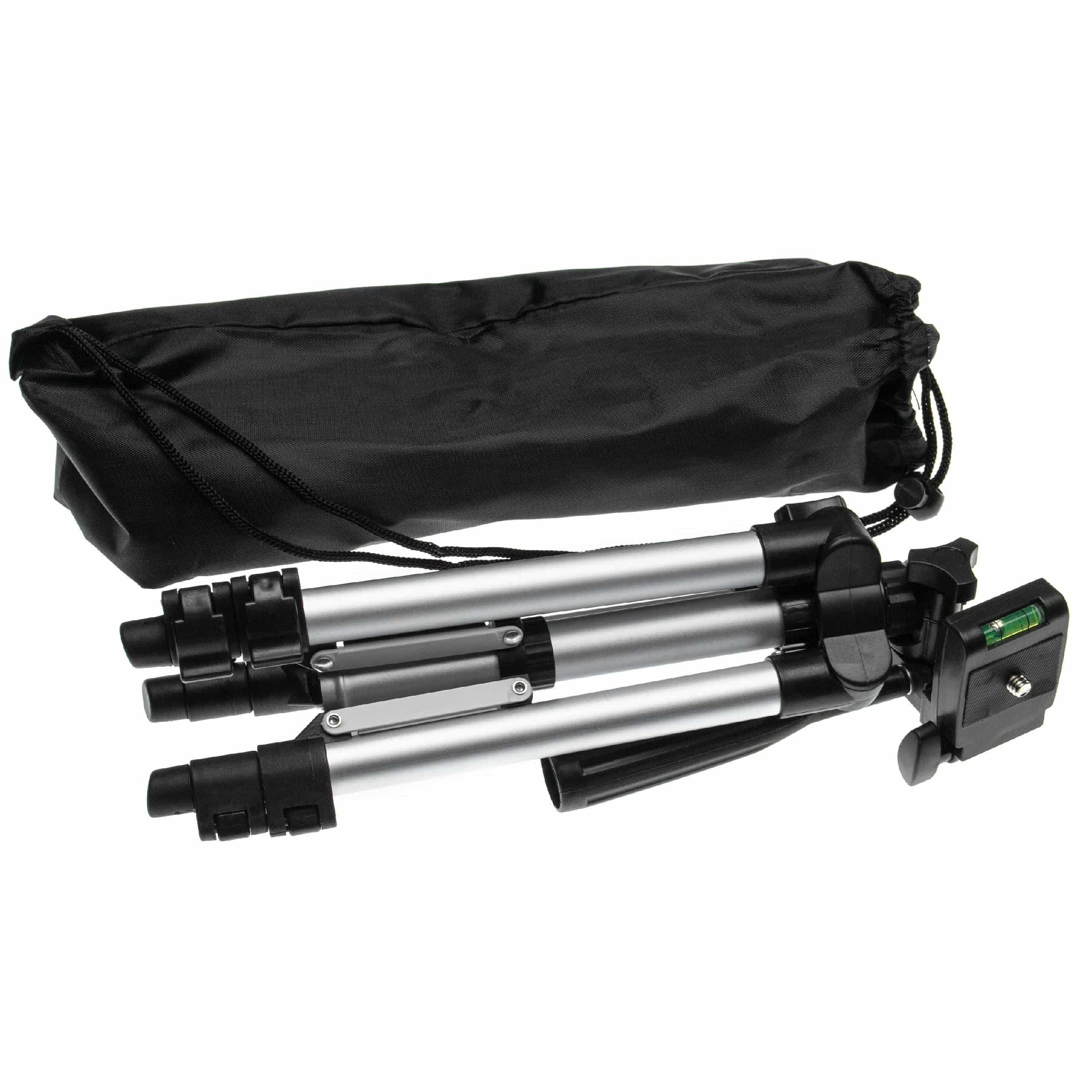 Treppiede per fotocamera - Inc. custodia per il trasporto, 30 - 65 cm, max. 2 kg