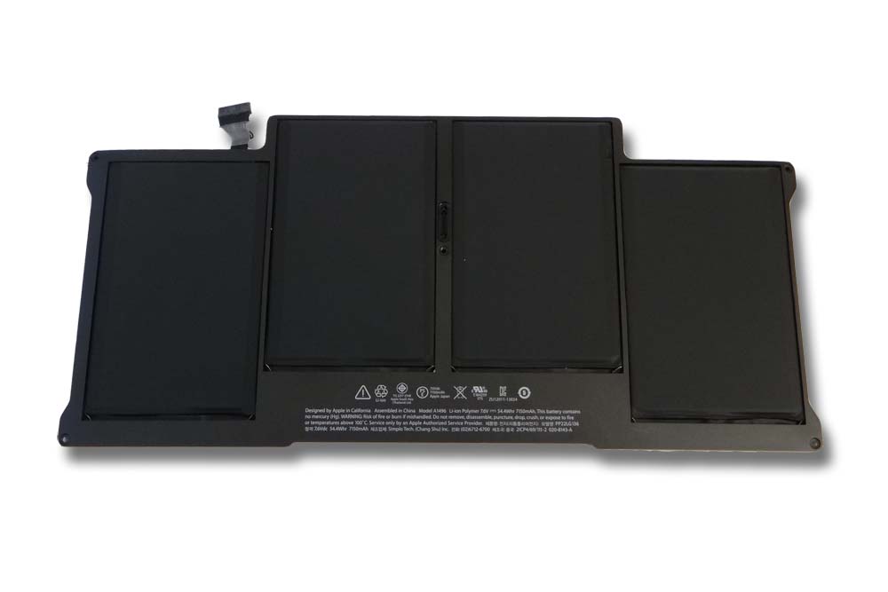 Notebook-Akku als Ersatz für Apple 020-8145-A, A1369, A1496, 020-8142-A - 7150mAh 7,6V Li-Polymer