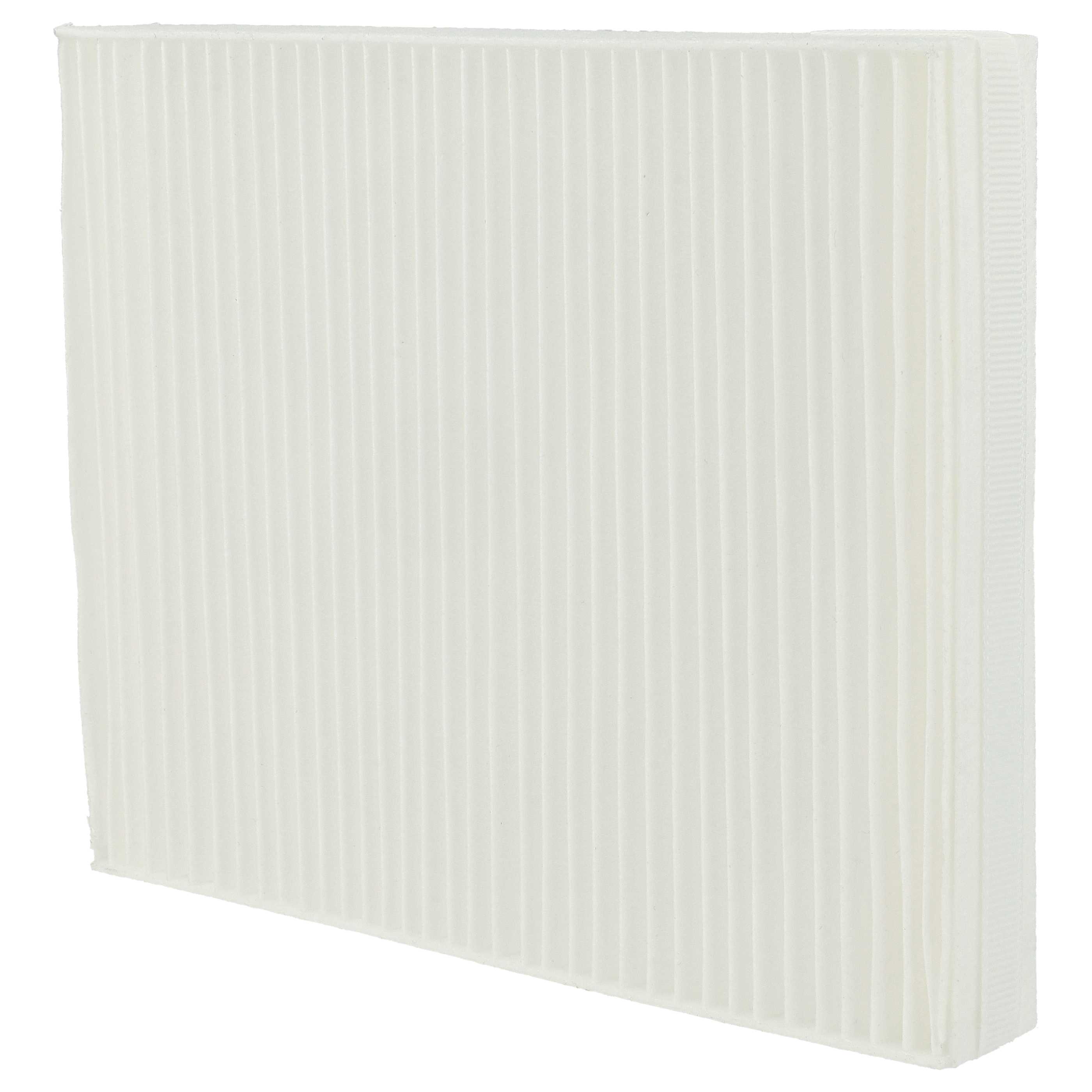 4x Filter als Ersatz für Lunos 040109, 040 109 für Lunos Lüfter - Filterklasse M5, weiß