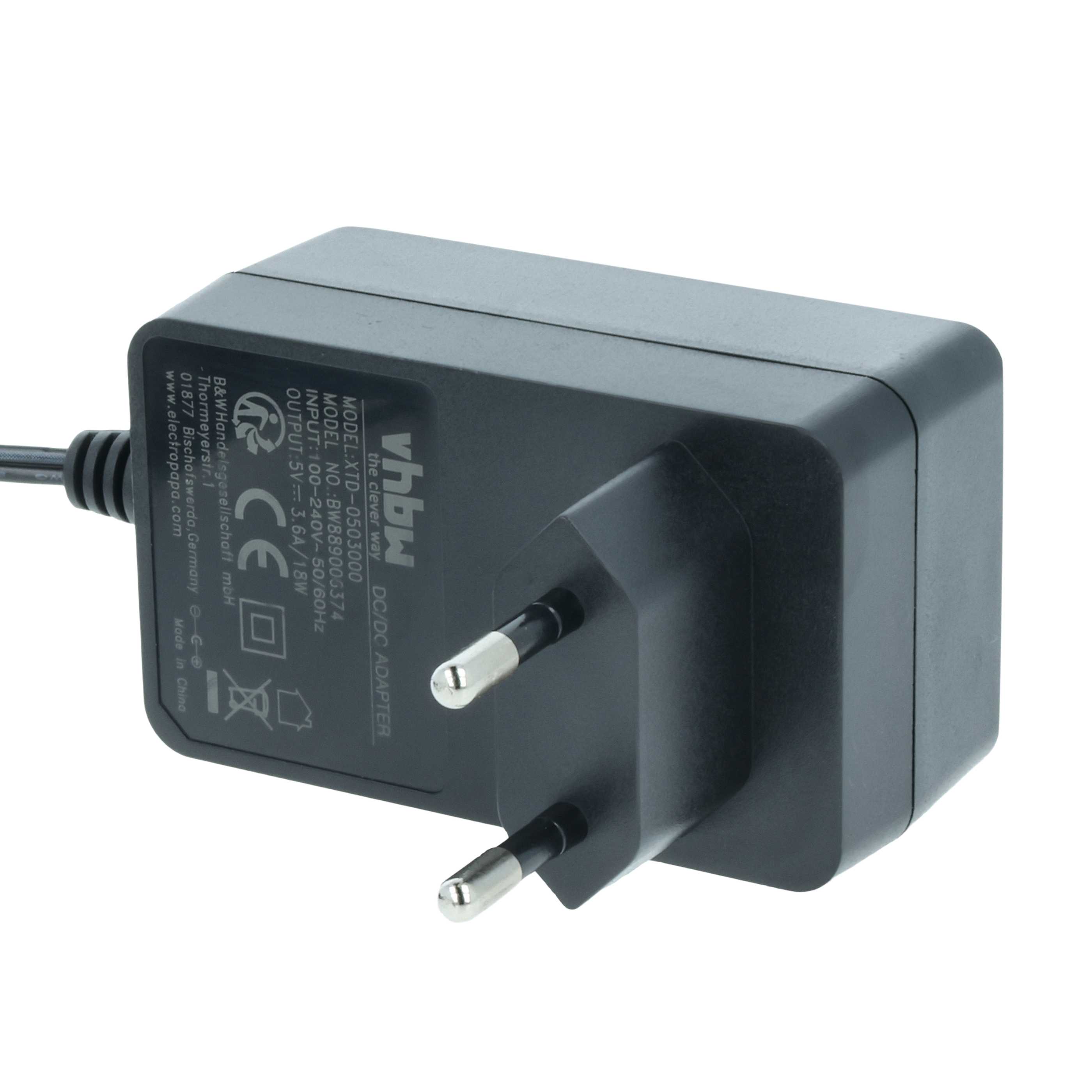 Mains Power Adapter replaces Intermec 851-089-105 for Honeywell Barcode Scanner, Handheld POS Scanner etc.