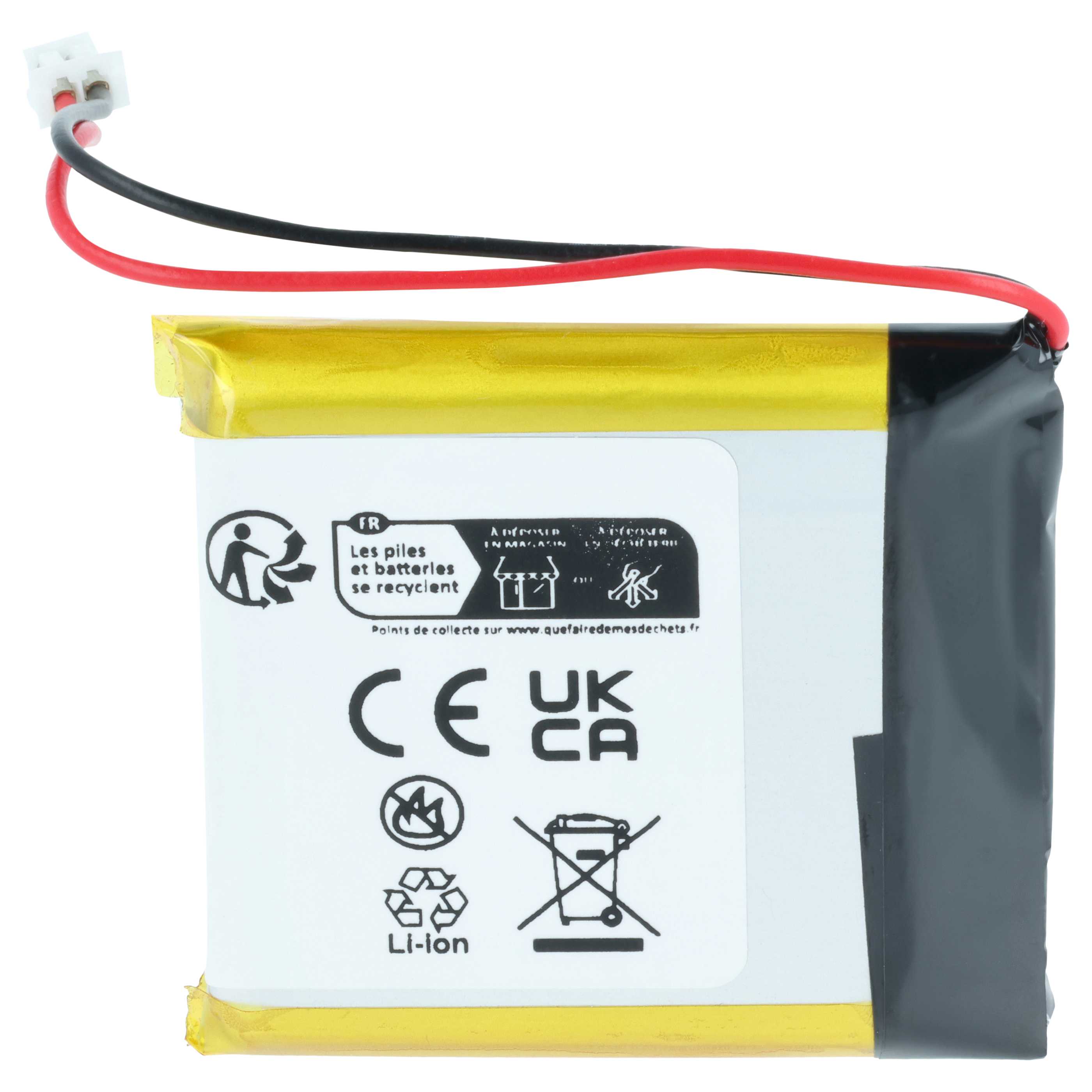 Batteria sostituisce Sony SM-03, LIS1662HNPC, 1588-0911 per auricolari cuffie - 1000mAh 3,7V Li-Poly