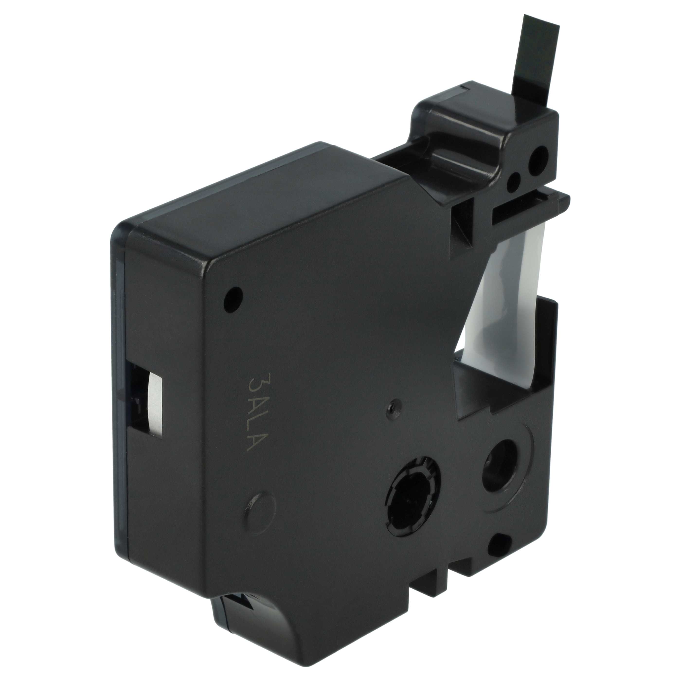 Label Tape replaces Dymo D1, 43621 - 6 mm White to Black