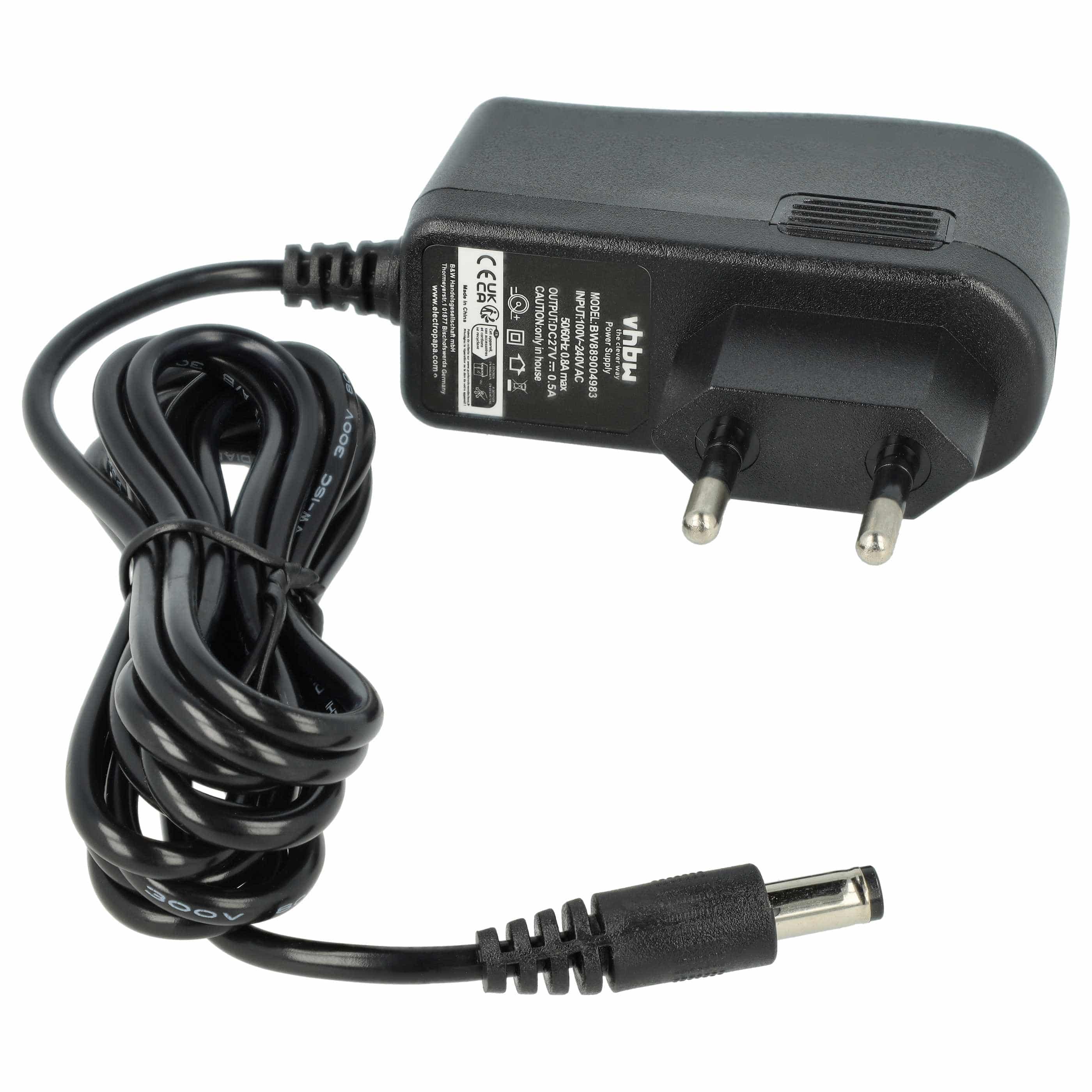 Ladegerät als Ersatz für JOD-S-270050GS, PSE50324 für Grundig Handstaubsauger, Akkustaubsauger u.a.