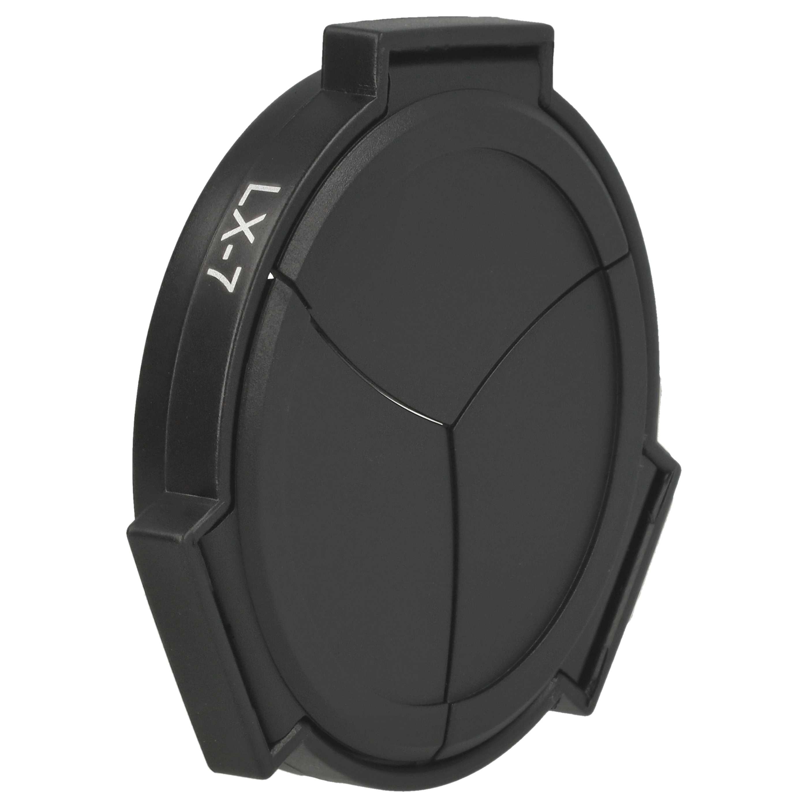 Copriobiettivo per Leica, Panasonic Lumix - plastica, nero