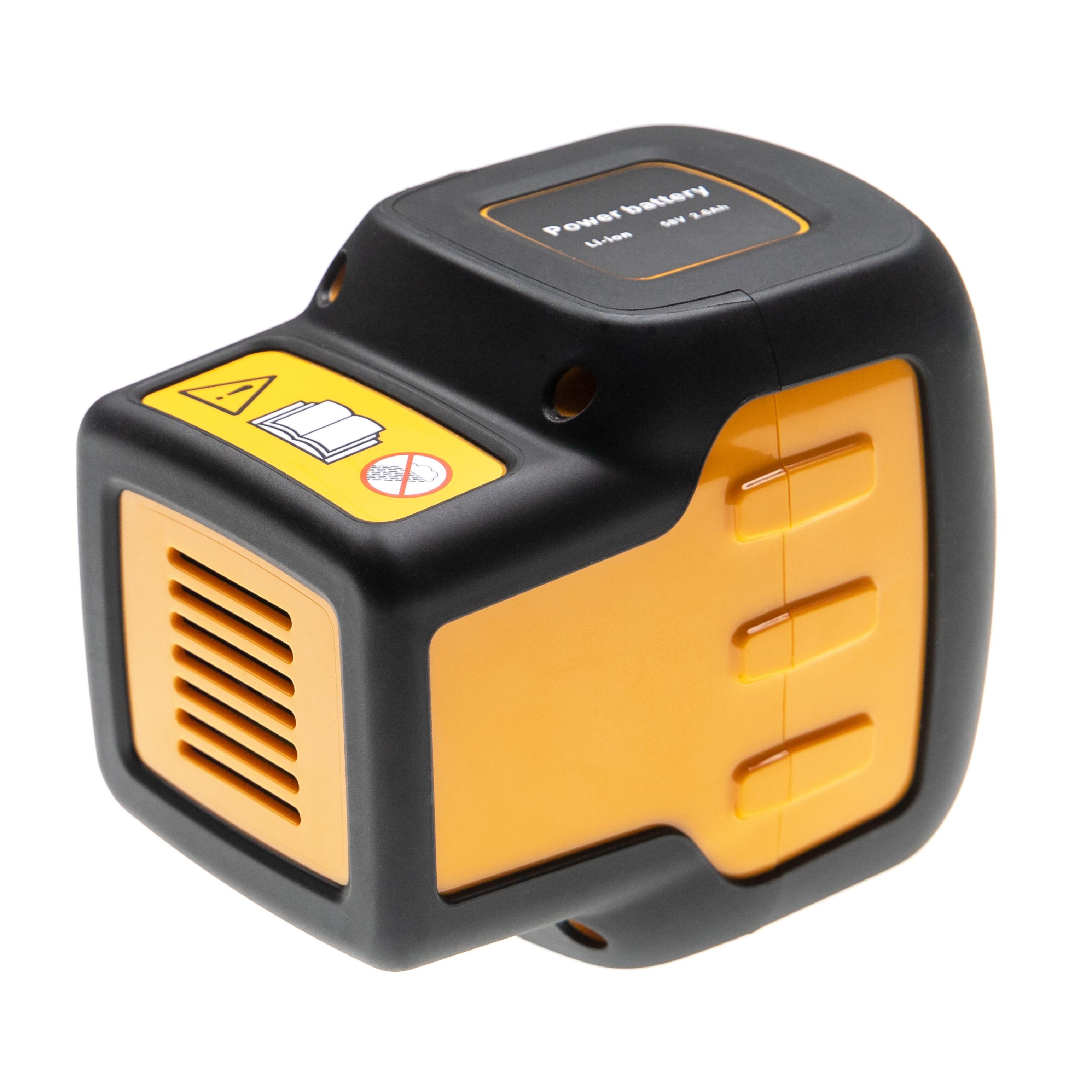 Electric Power Tool Battery Replaces McCulloch 59-09.238.03, 582611701, 590810201 - 2600 mAh, 58 V, Li-Ion