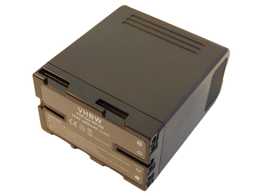 Videokamera-Akku als Ersatz für Sony BP-U60 - 4400mAh 14,8V Li-Ion mit Infochip
