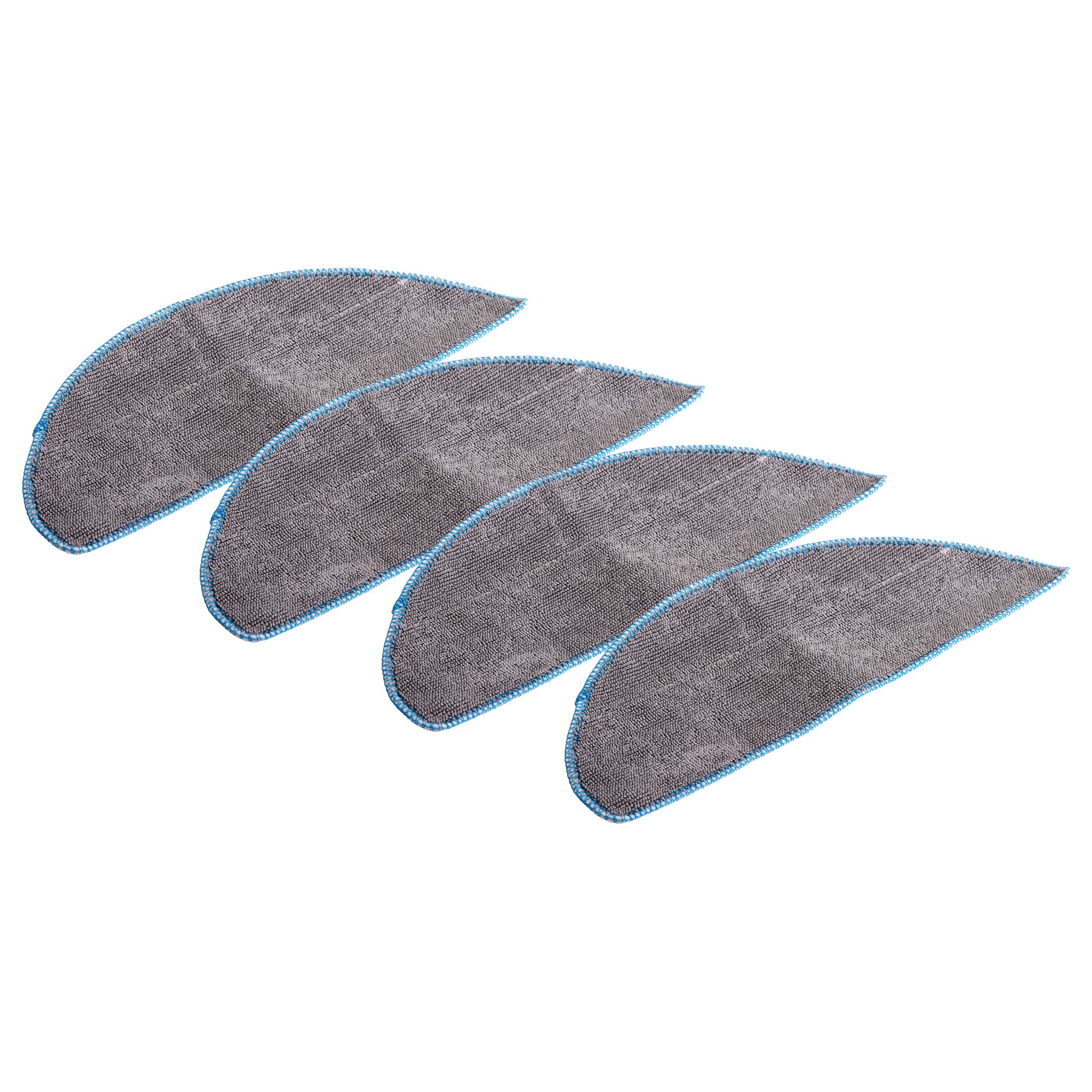 4x Wischtuch für Saugroboter wie iRobot Roomba Combo Essential Y0140 u.a.