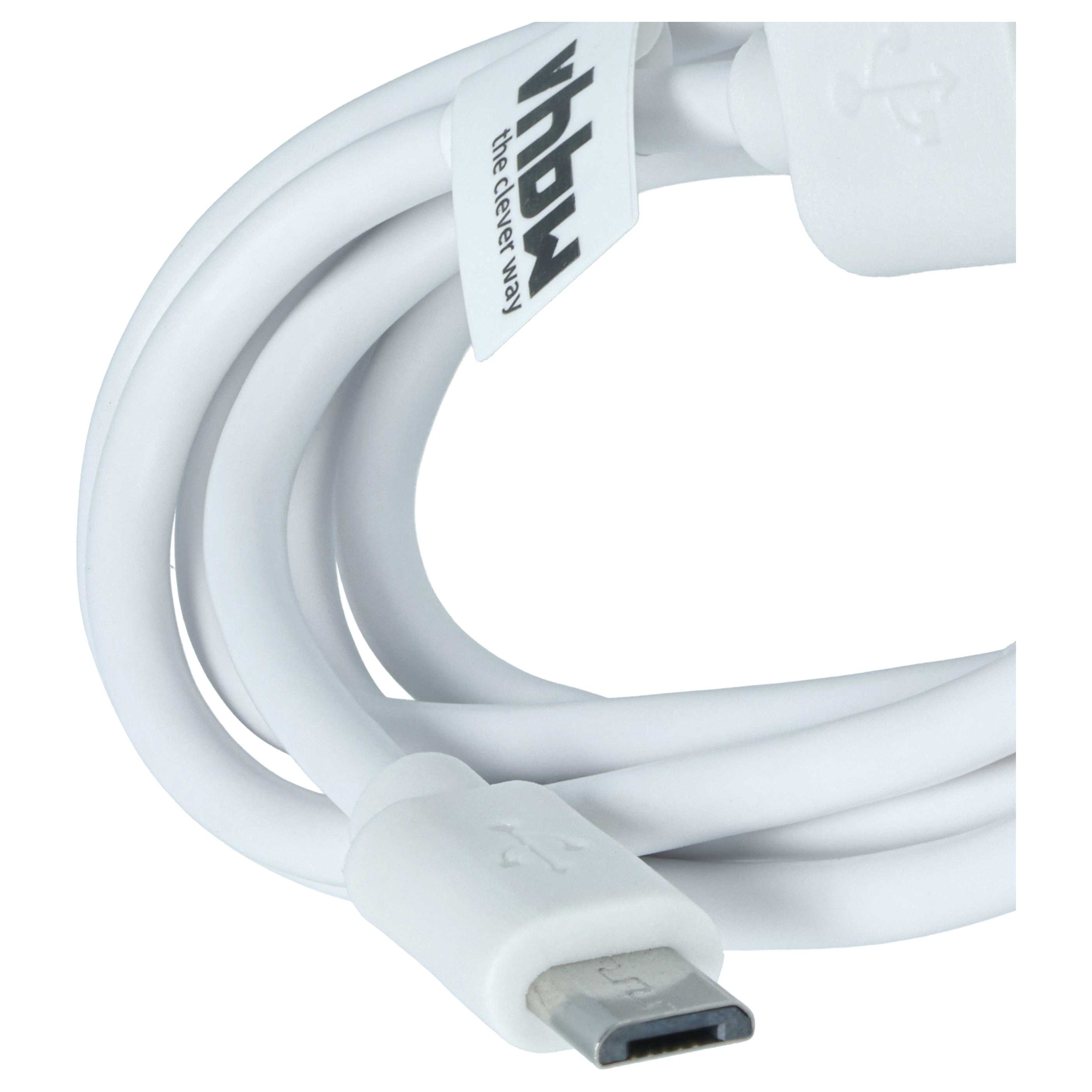 Cavo micro-USB USB tipo A a Micro-USB sostituisce Sony VMC-MD4 per diversidispositivi - bianco, 1 m