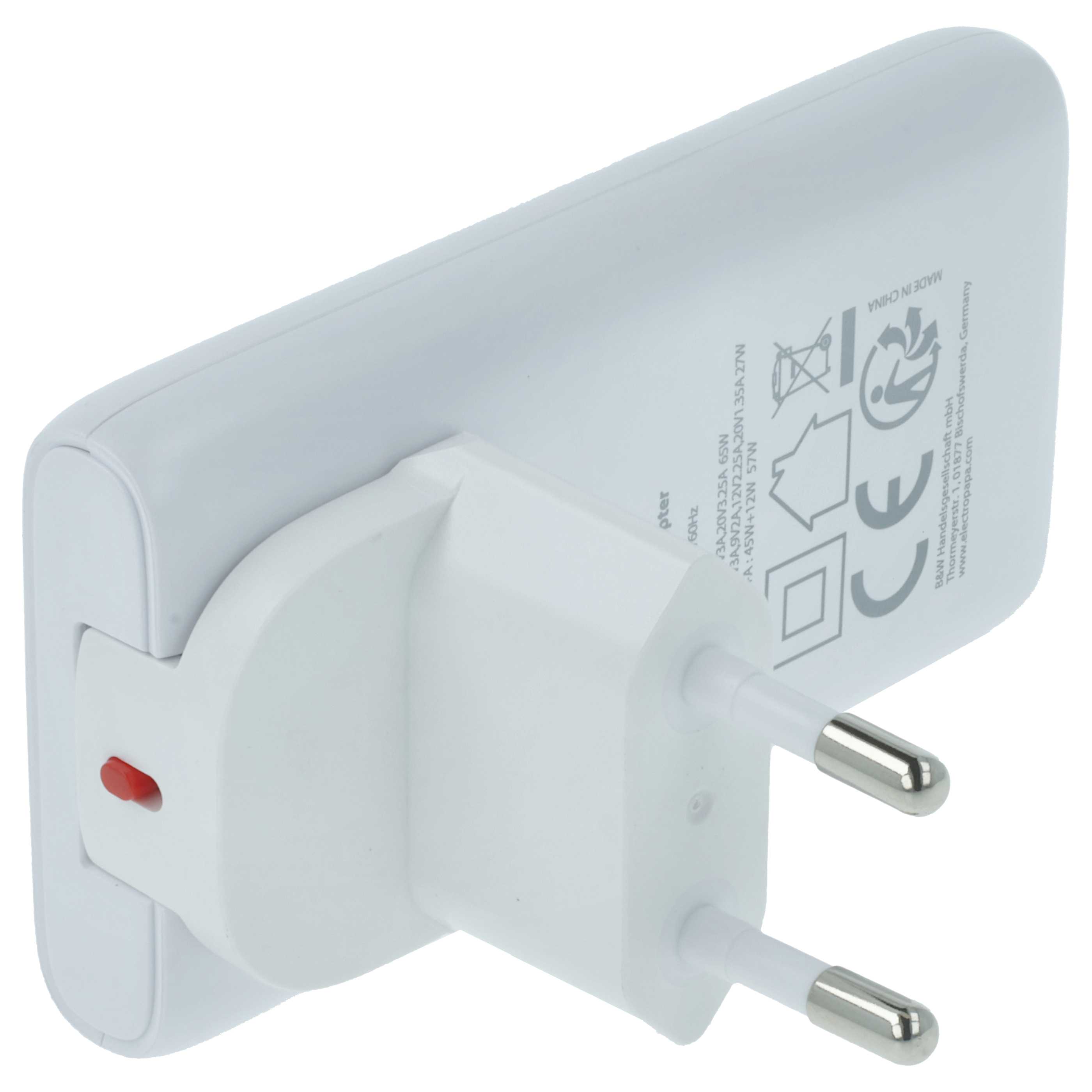 Mains Power Adapter various Electric Devices - 5 / 9 / 12 / 15 / 20 V