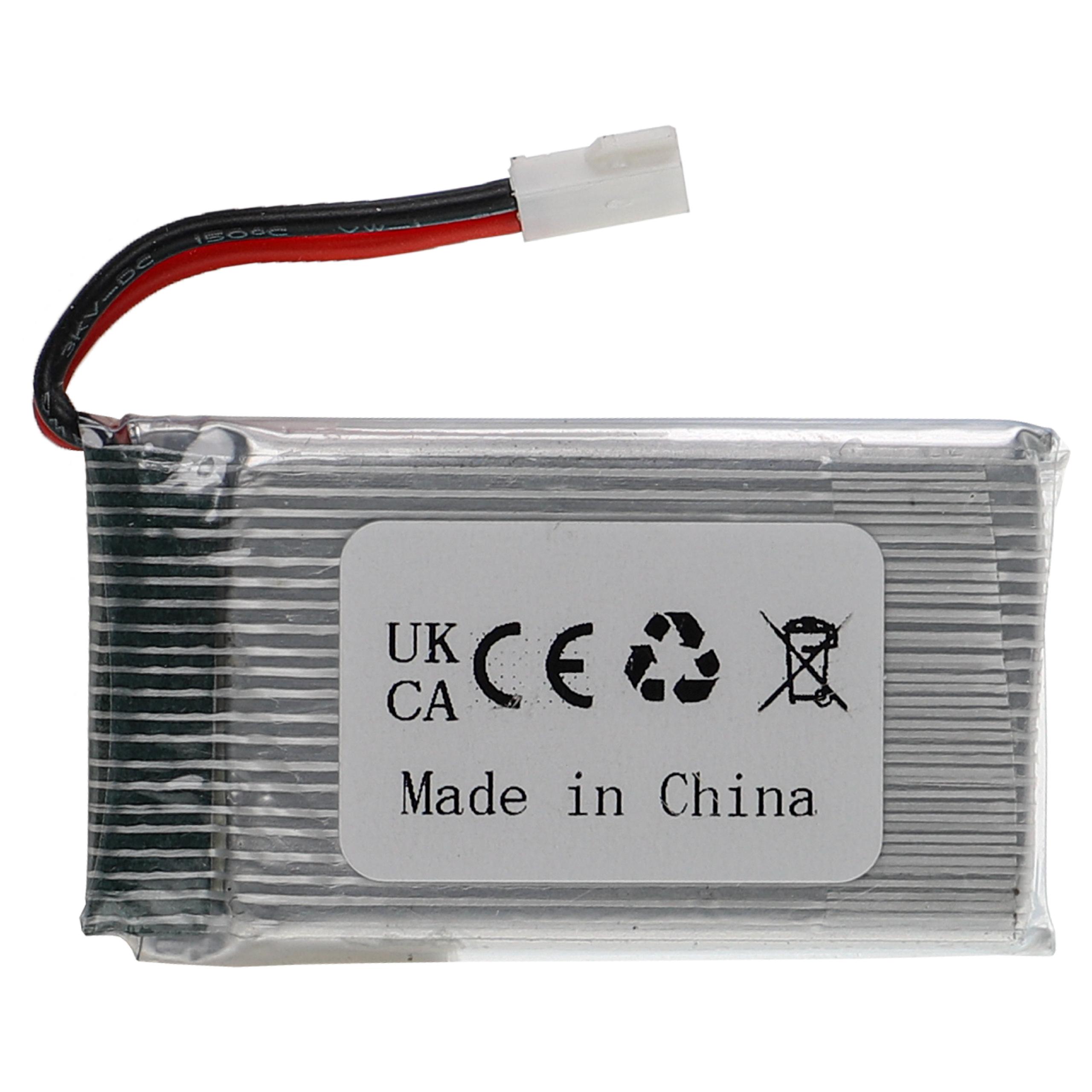 Batteria per modellini RC - 1100mAh 3,7V Li-Poly, XH 2.54 2P