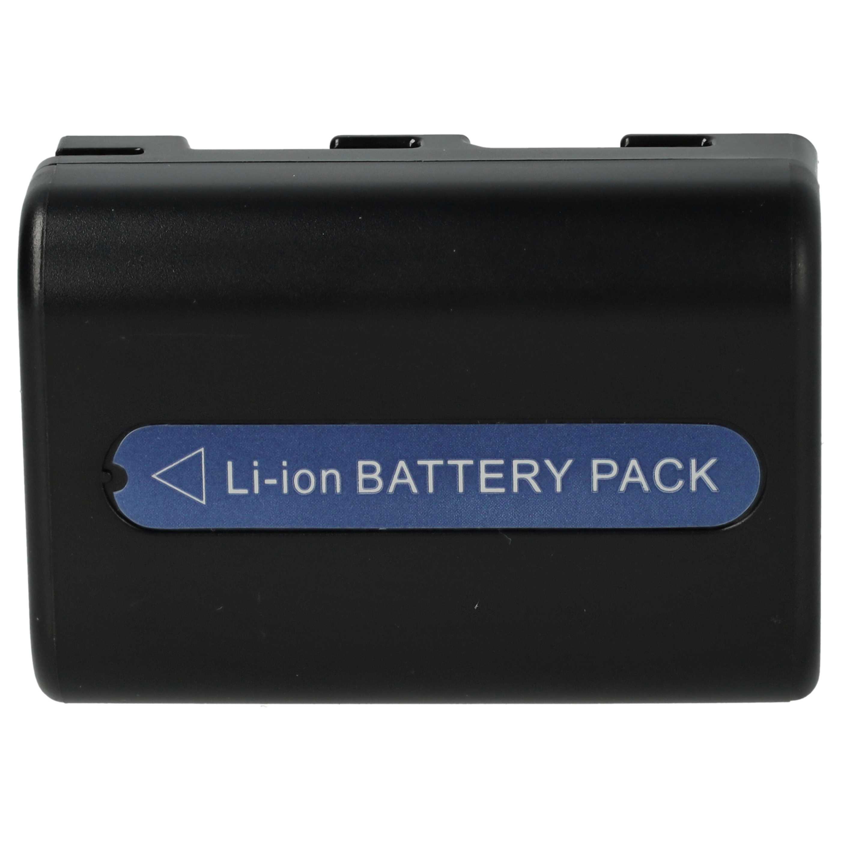 Videocamera 3x Battery replaces Sony NP-FM30, NP-FM50, NP-FM70, NP-FM90, NP-FM91 - 1400 mAh 7.4 V Li-Ion
