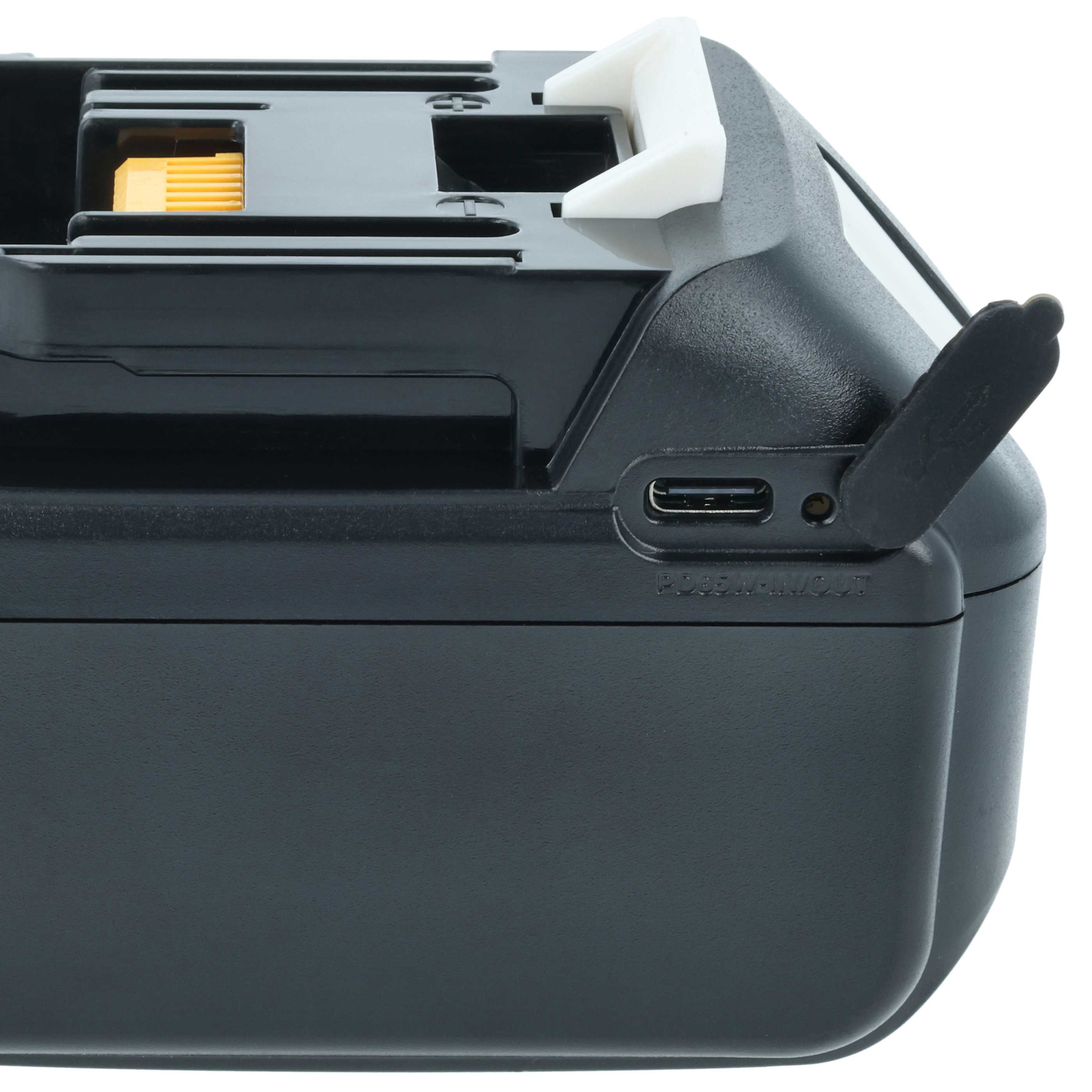 Batería para herramienta reemplaza Makita BL1860B - 5000 mAh, 18 V, Li-Ion