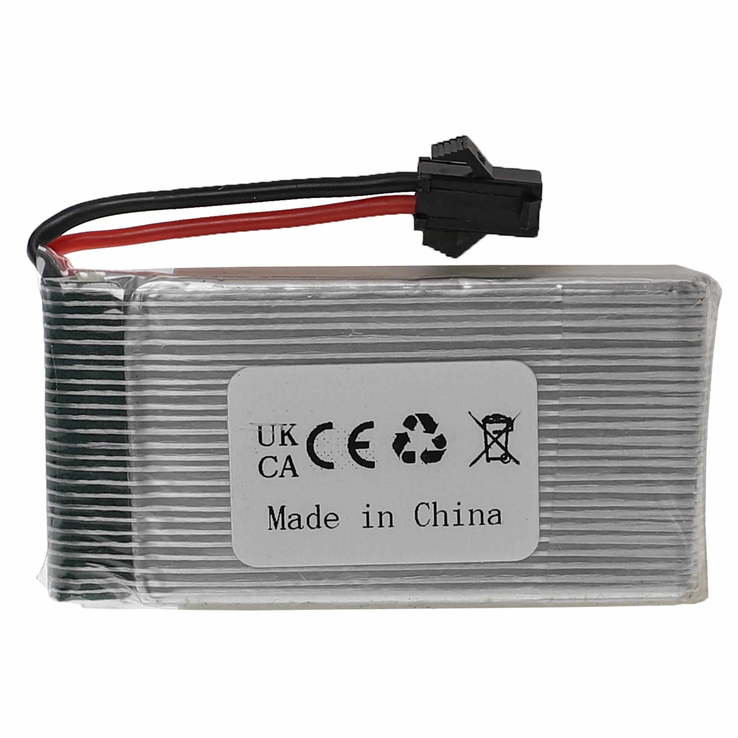 Batería para dispositivos modelismo - 1300 mAh 3,7 V Li-poli, SM-2P