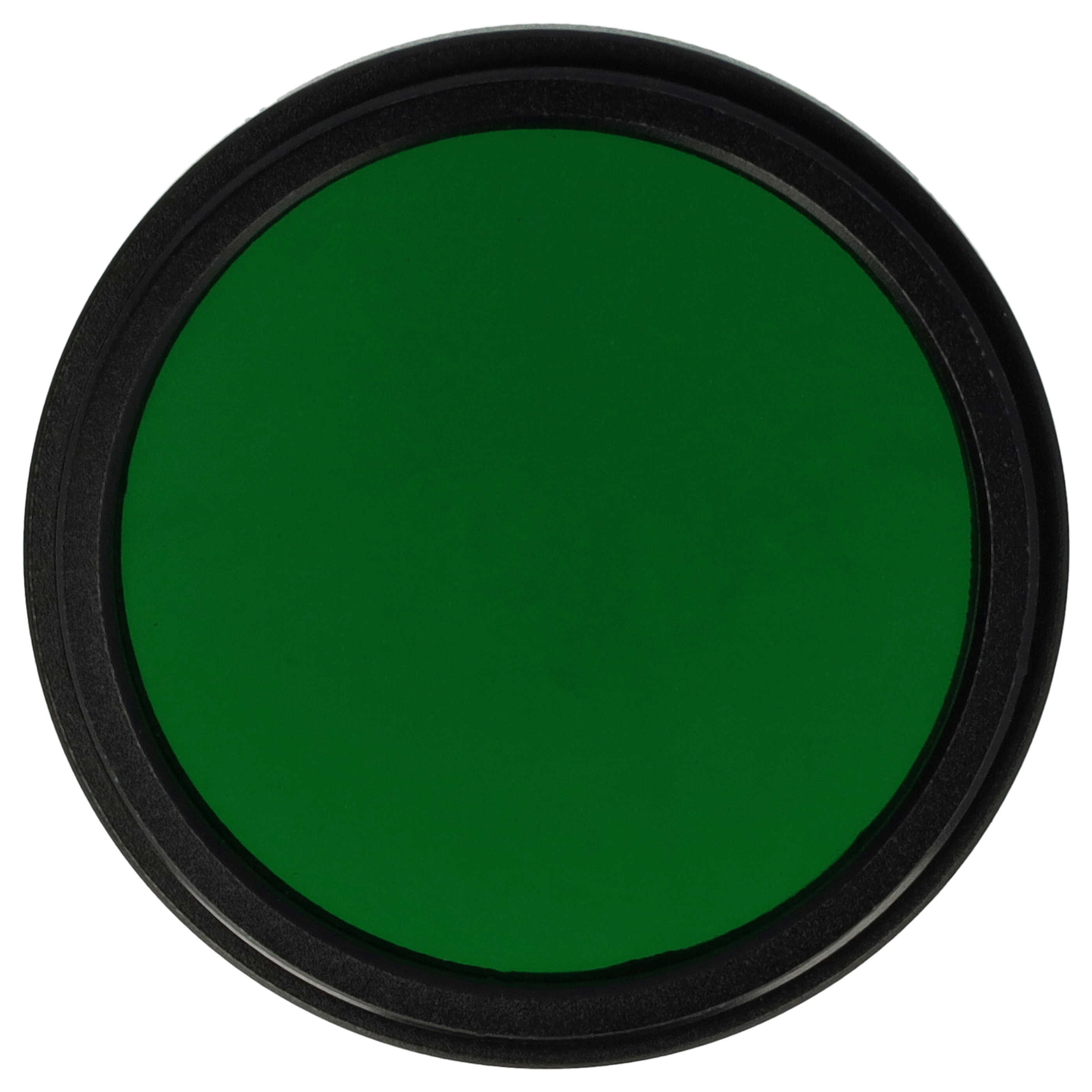 Filtr fotograficzny na obiektywy z gwintem 37 mm - filtr zielony
