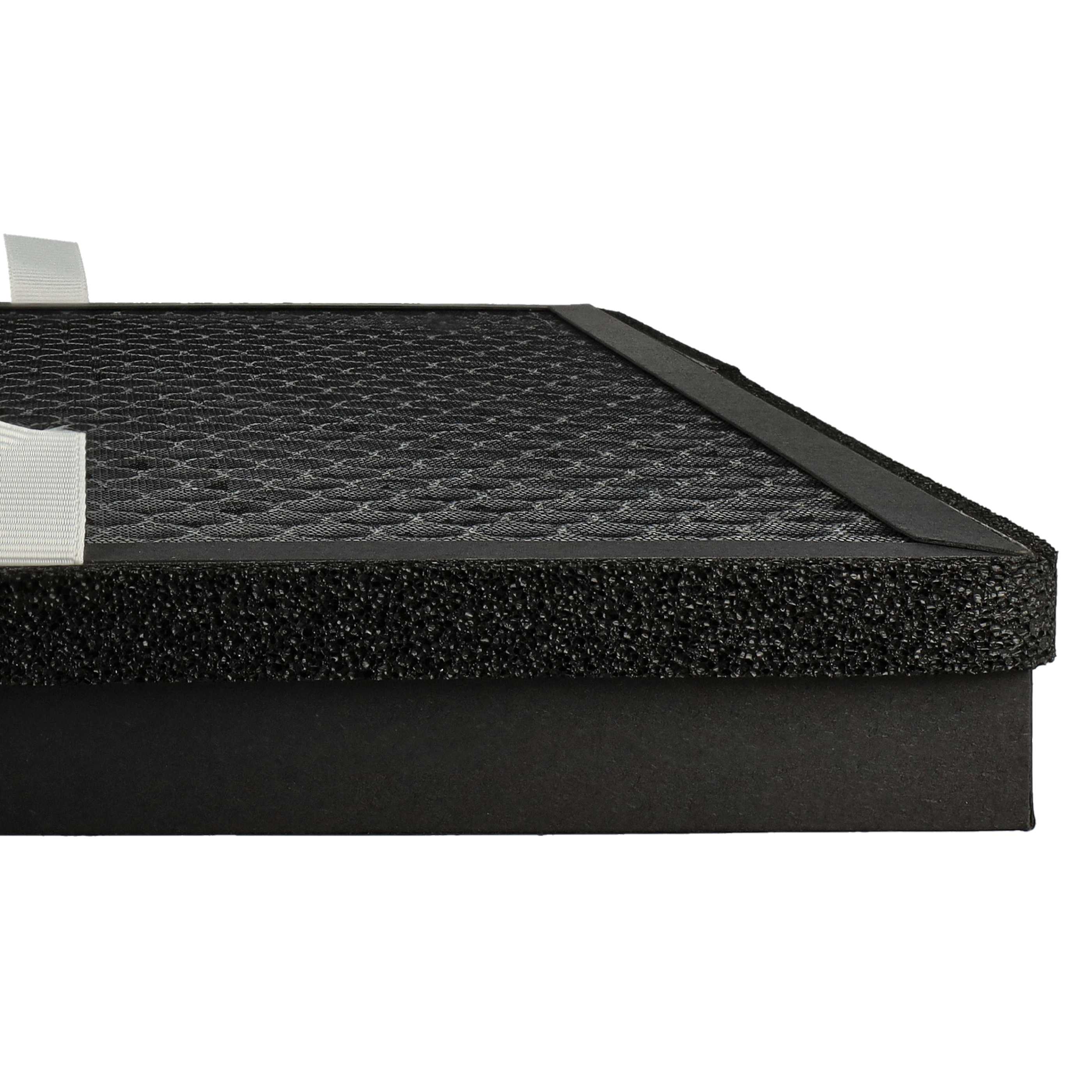 2x Filter as Replacement for Rowenta XD6231F0 etc. - Activated Carbon + Allergy+