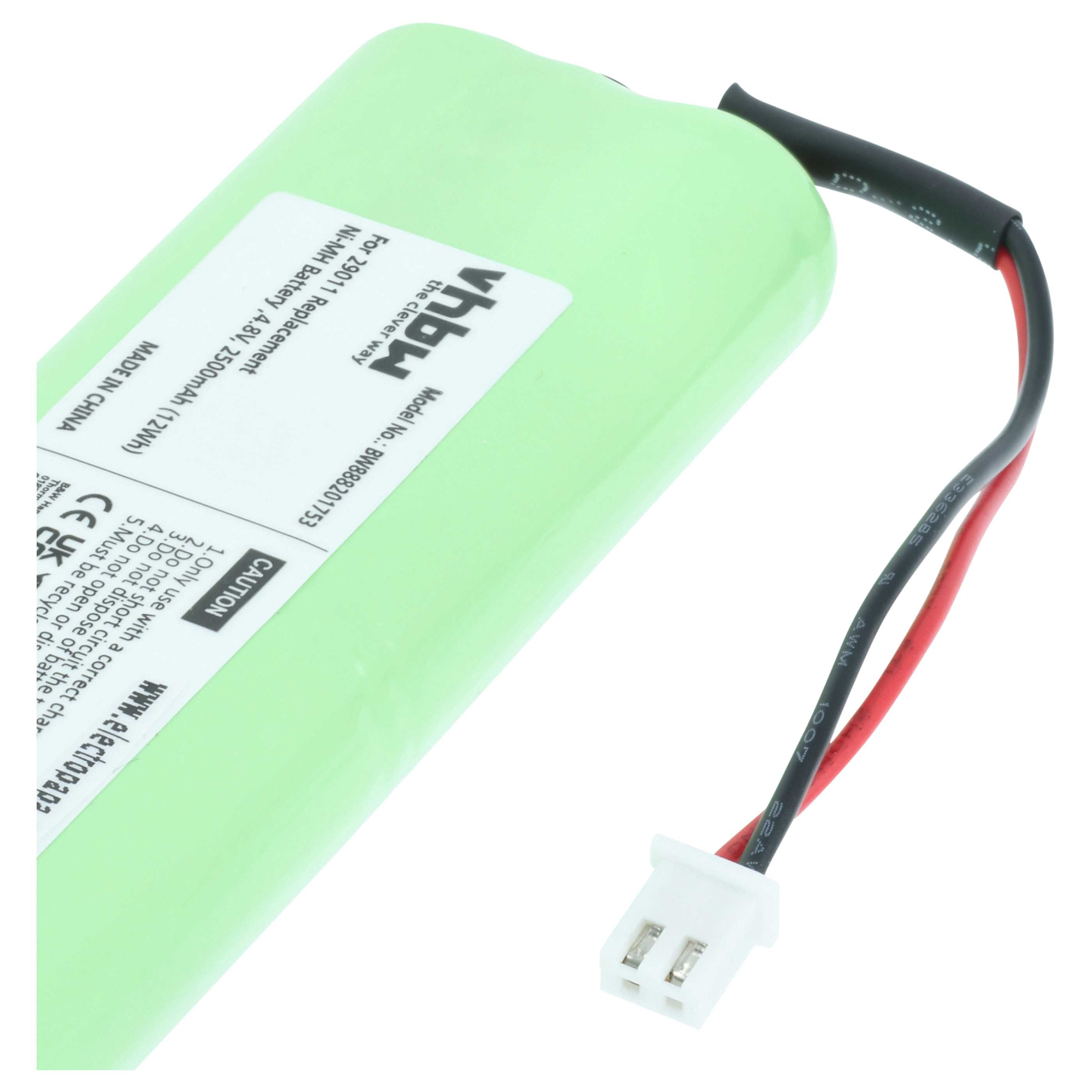 Torch - Battery replaces HAZET 29011 - 2500 mAh 4.8 V NiMH