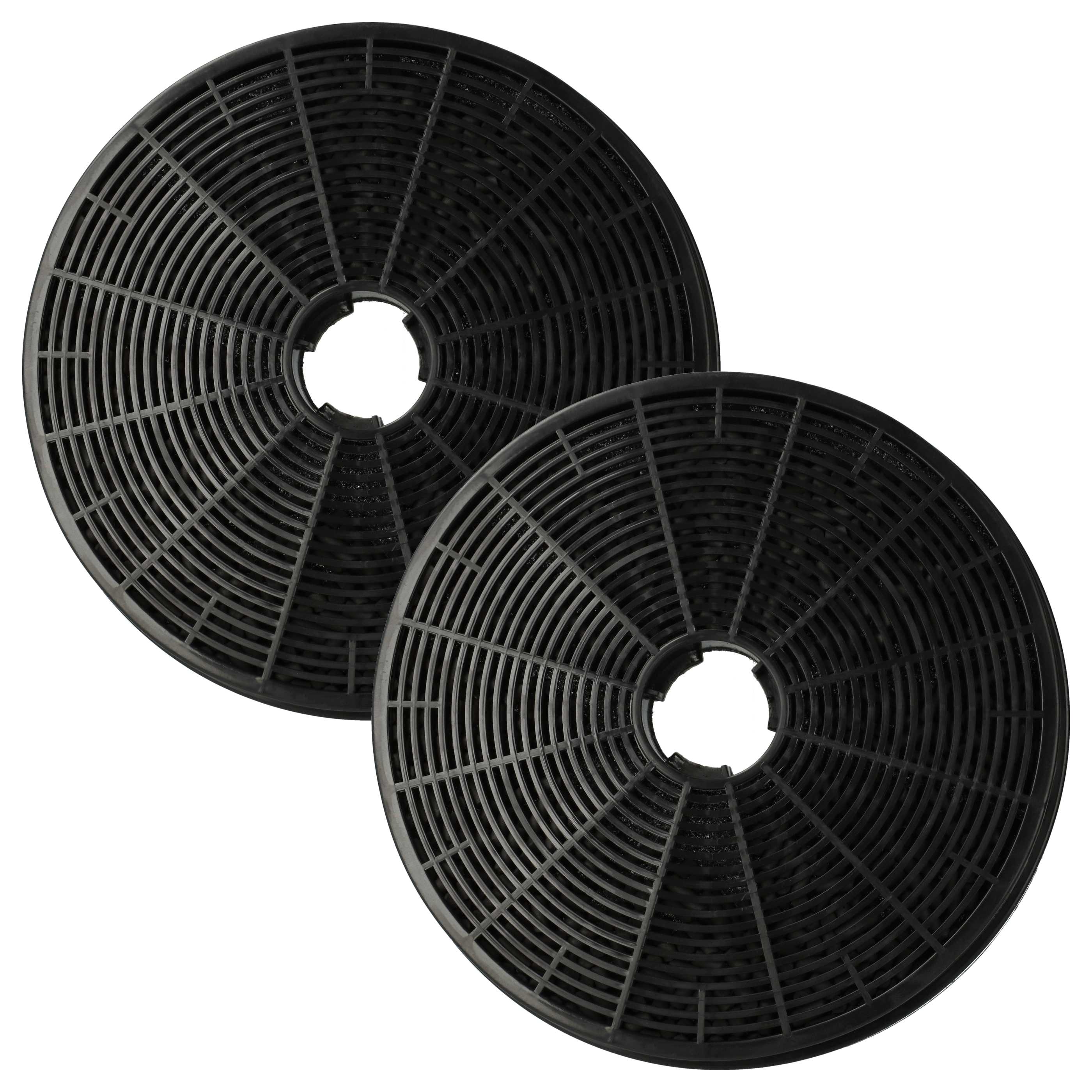 2x Filtres à charbon actif remplace Klarstein 10035387 pour hotte Klarstein