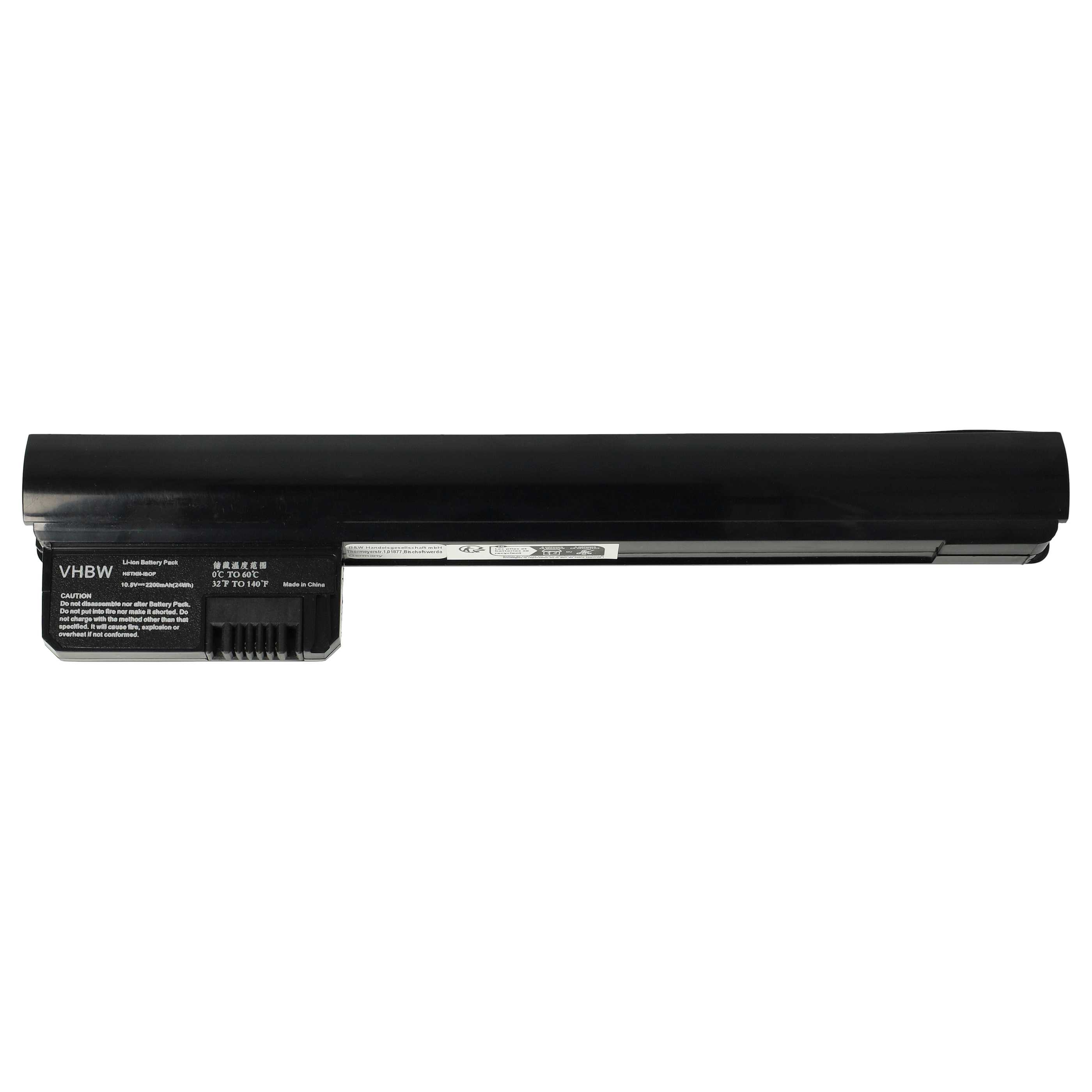 Akumulator do laptopa zamiennik HP 010979-B3T13G01, 582213-121, 582213-421 - 2200 mAh 10,8 V Li-Ion, czarny