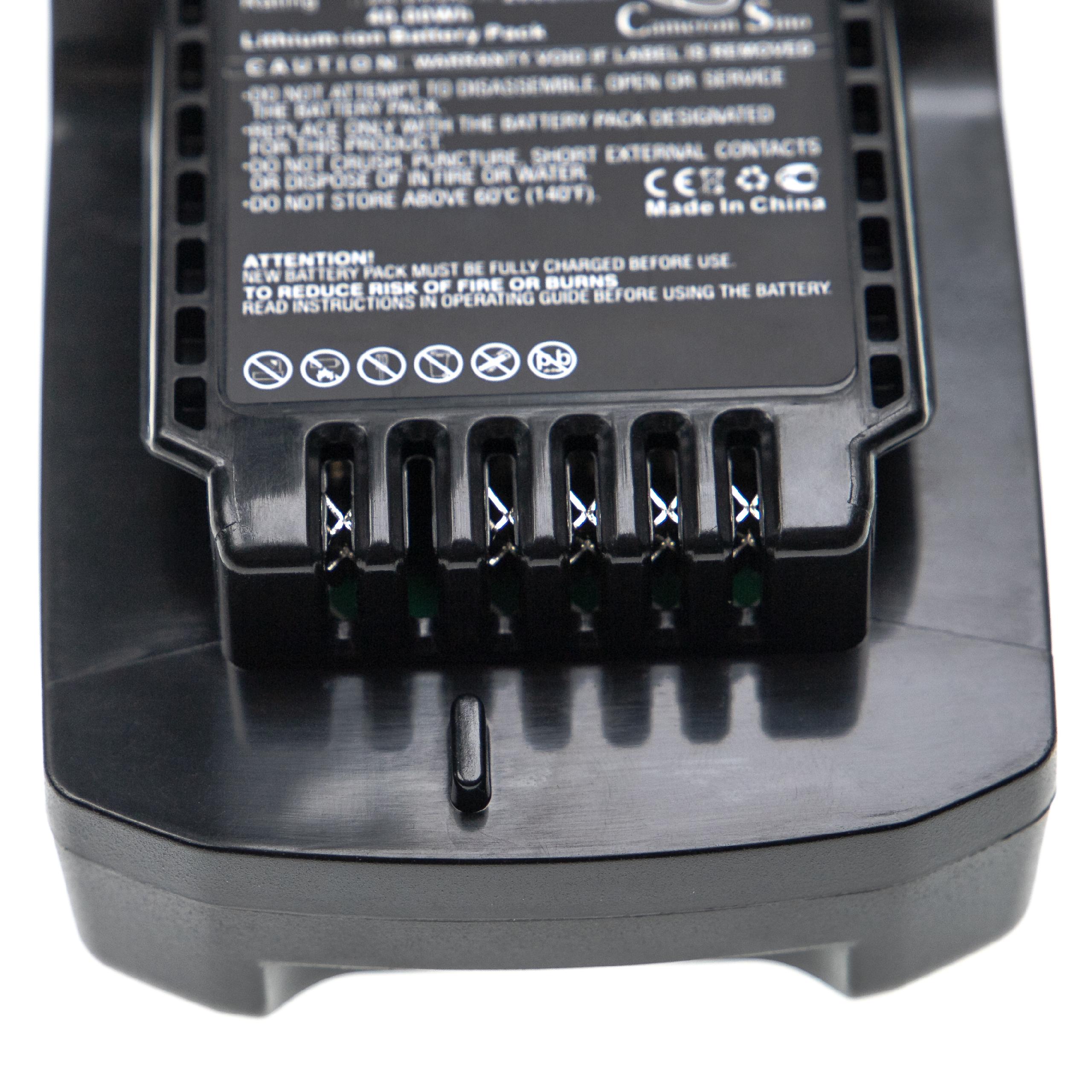 Batterie remplace Ingersoll Rand BL2022, BL2012, BL2010 pour outil électrique - 2000 mAh, 20 V, Li-ion