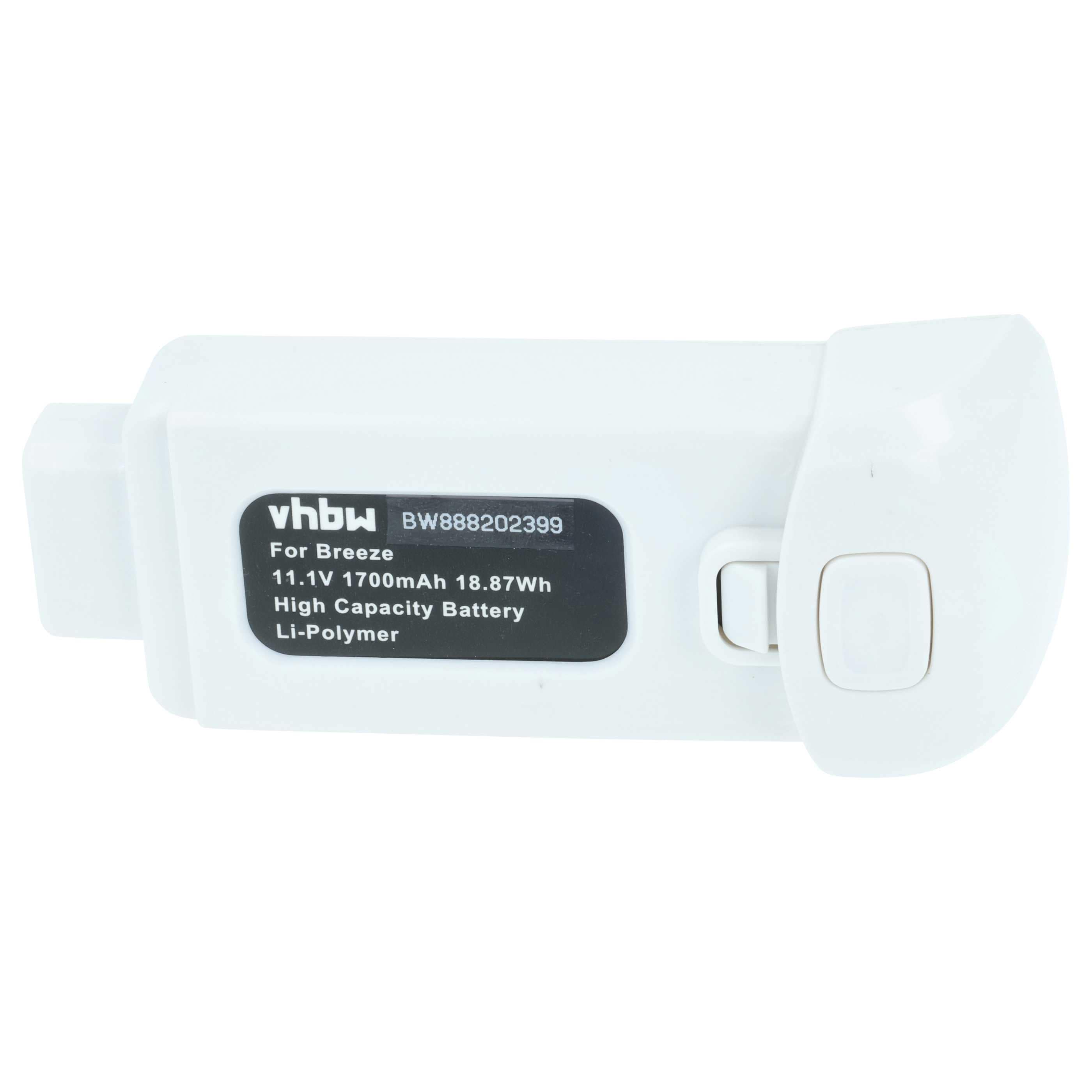 2x Batteries remplace Yuneec FCA105001 pour drone Yuneec- 1700mAh 11,1V Li-polymère