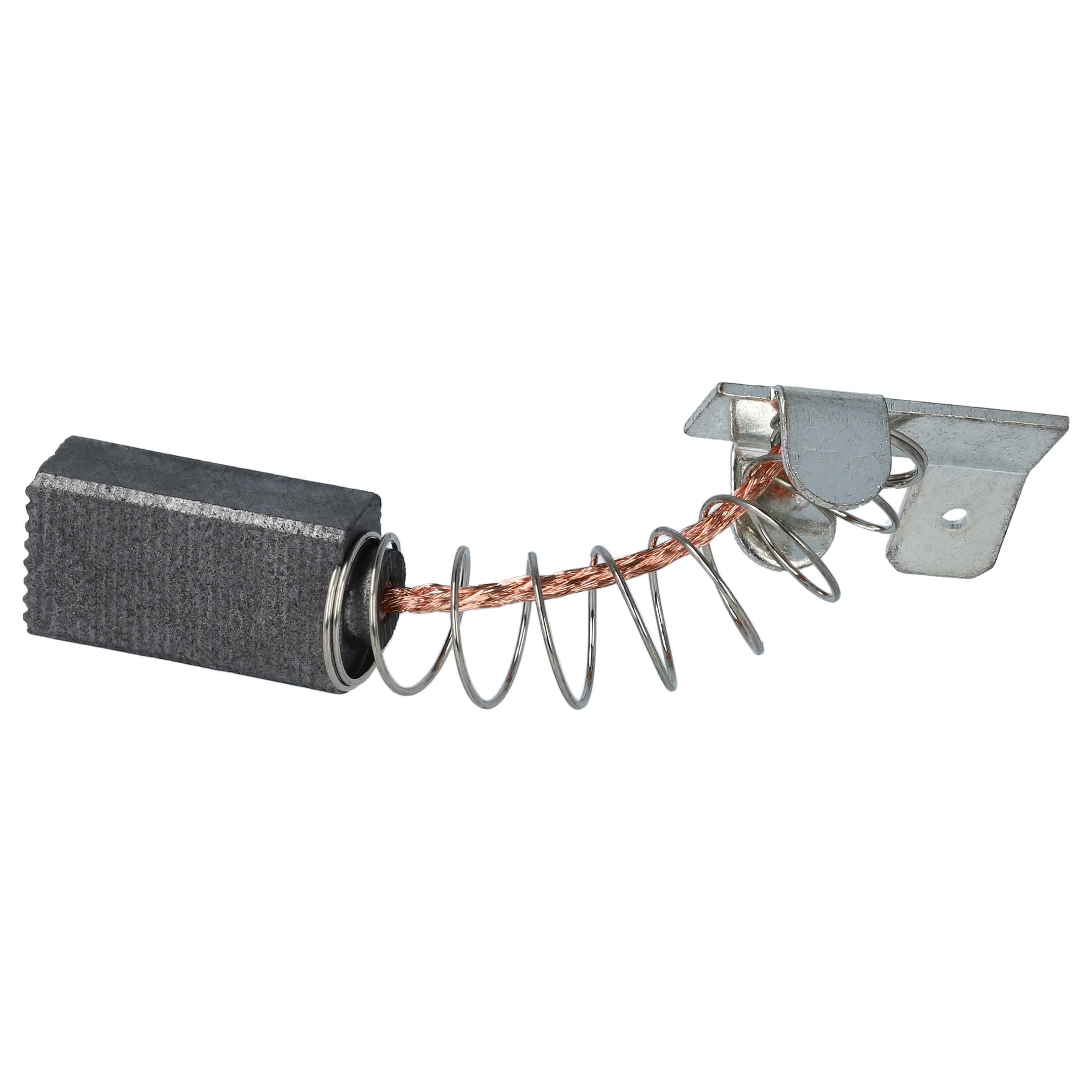 2x Kohlebürste als Ersatz für Fein 30711075006 für Elektrowerkzeug - 6,2 x 9,95 x 18mm