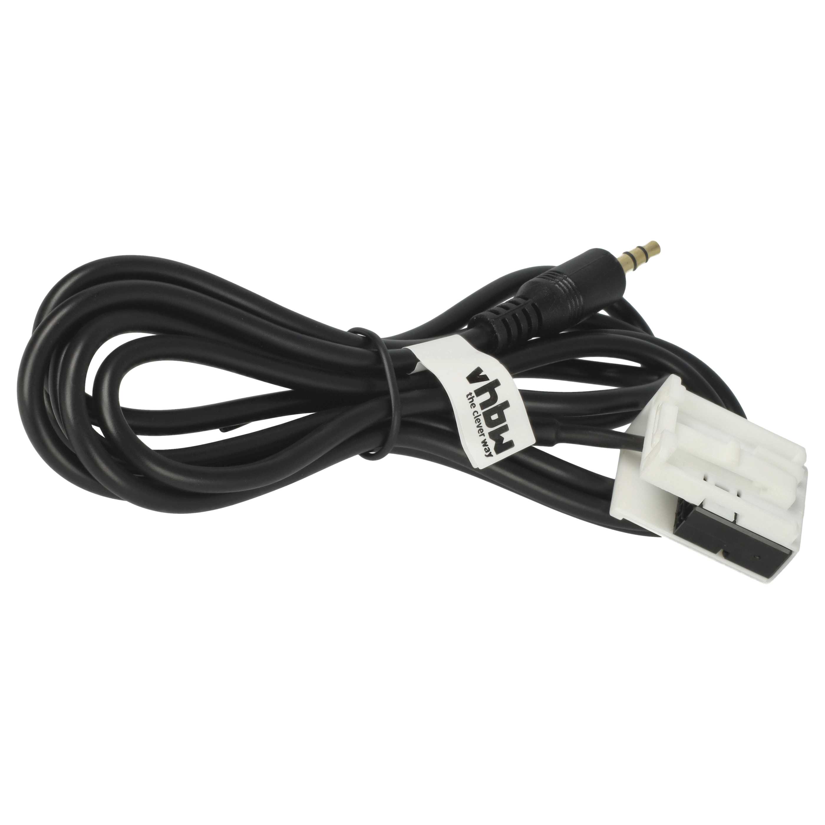 AUX Audio Adapter Cable for RCD210 VW Car Radio etc. - 120cm