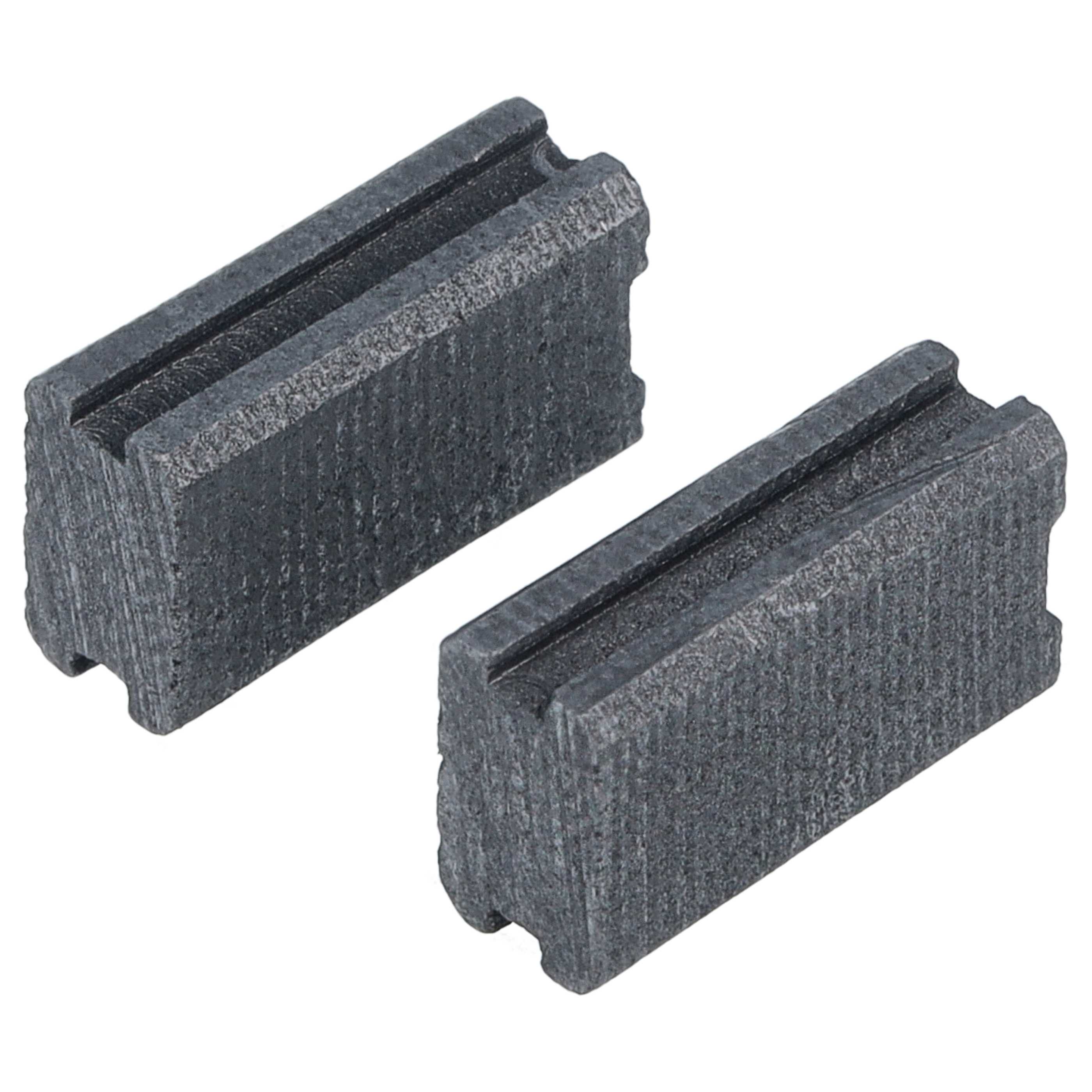 Kohlebürsten (2 Stück) für Bosch PEX 300 AE, u.a., ersetzt 2609000246, 14.13*7.85*4.85 mm