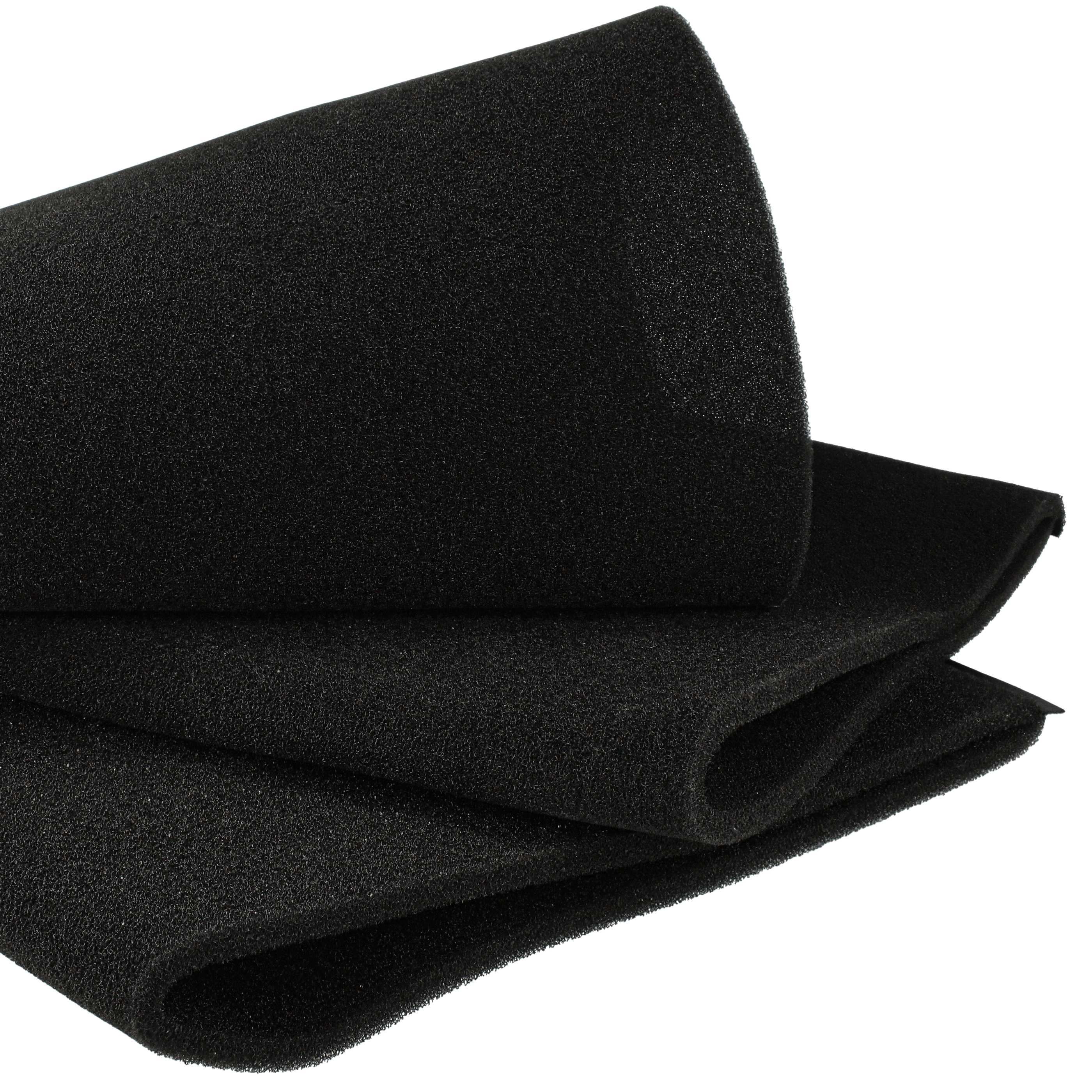 6x Filterfoam filter replaces Parkside 30250100 for Parkside Vacuum Cleaner