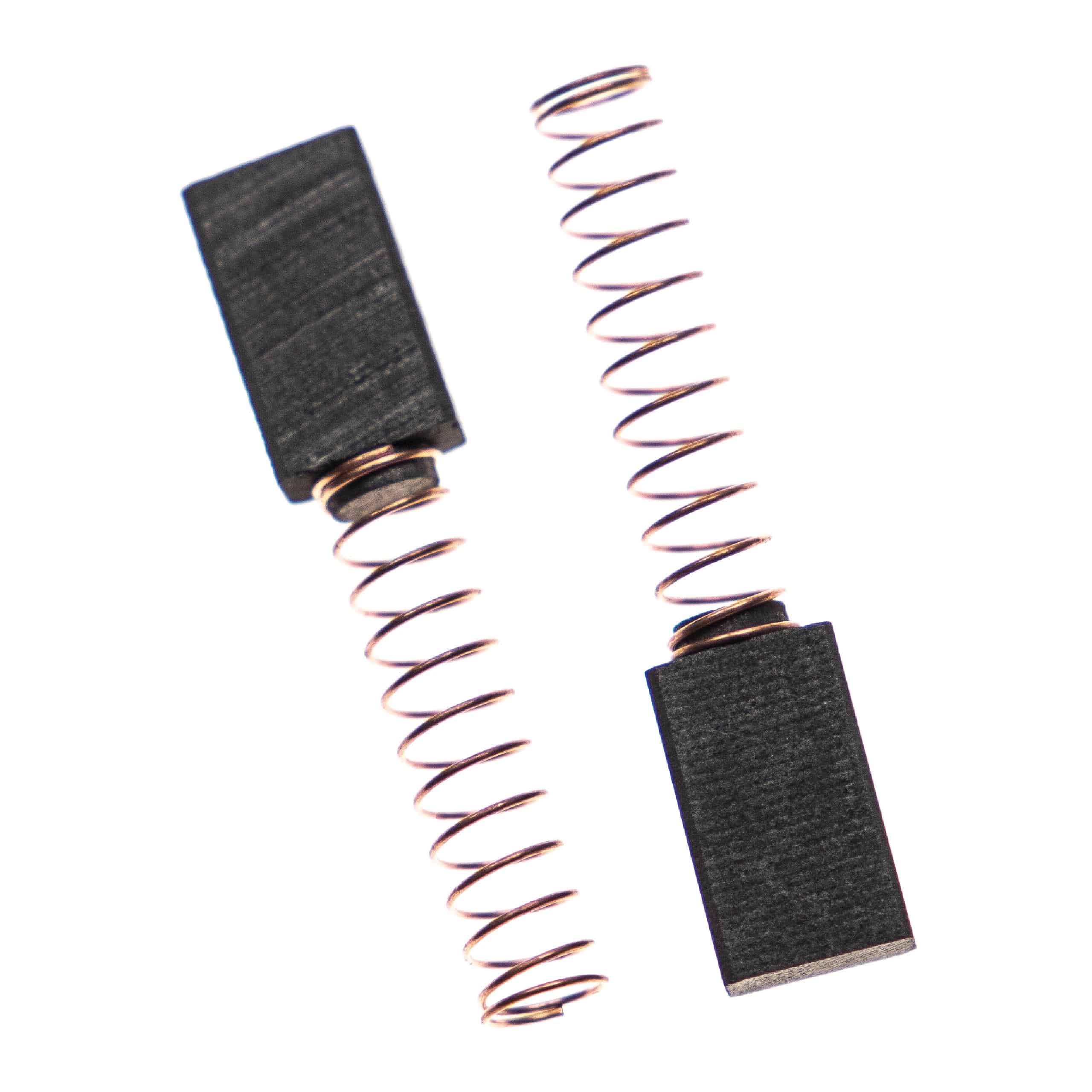 2x Kohlebürsten passend für FestoolDS 400 E Elektrogerät, 14,7 x 8 x 5 mm